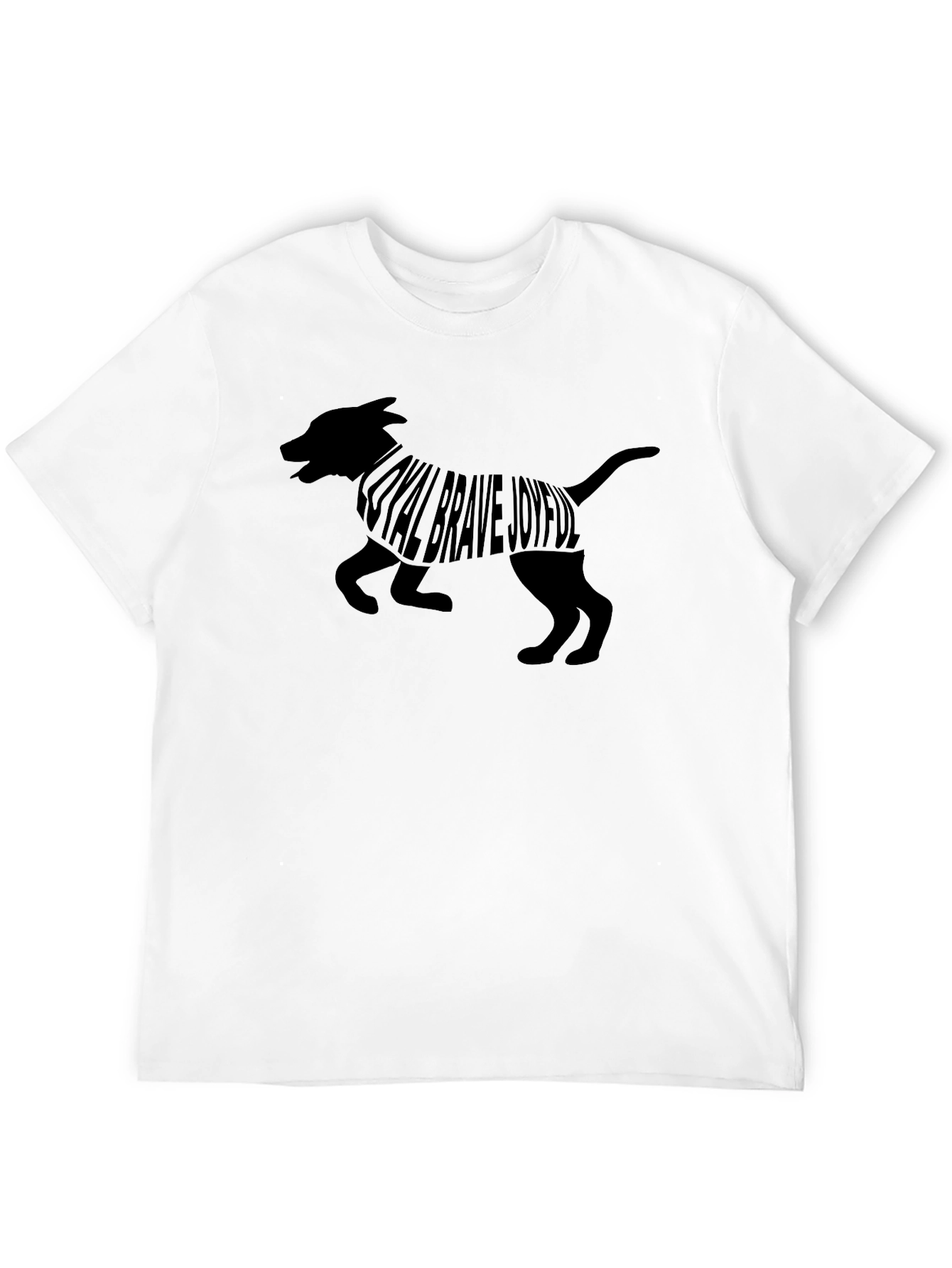 Loyal Dog Graphic Tee - Brave Joyful