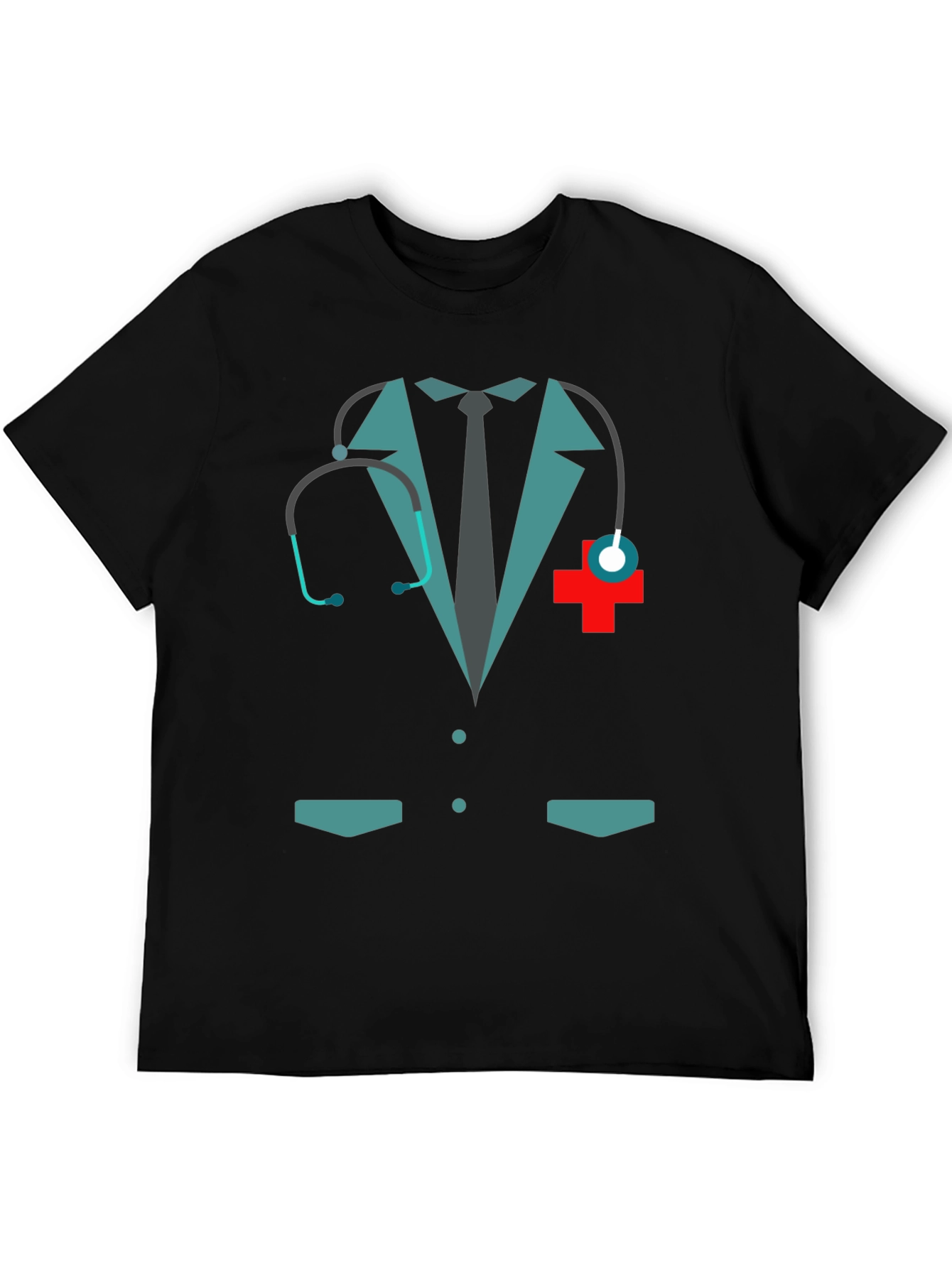 Doctor Costume Graphic Tee - Novelty Design