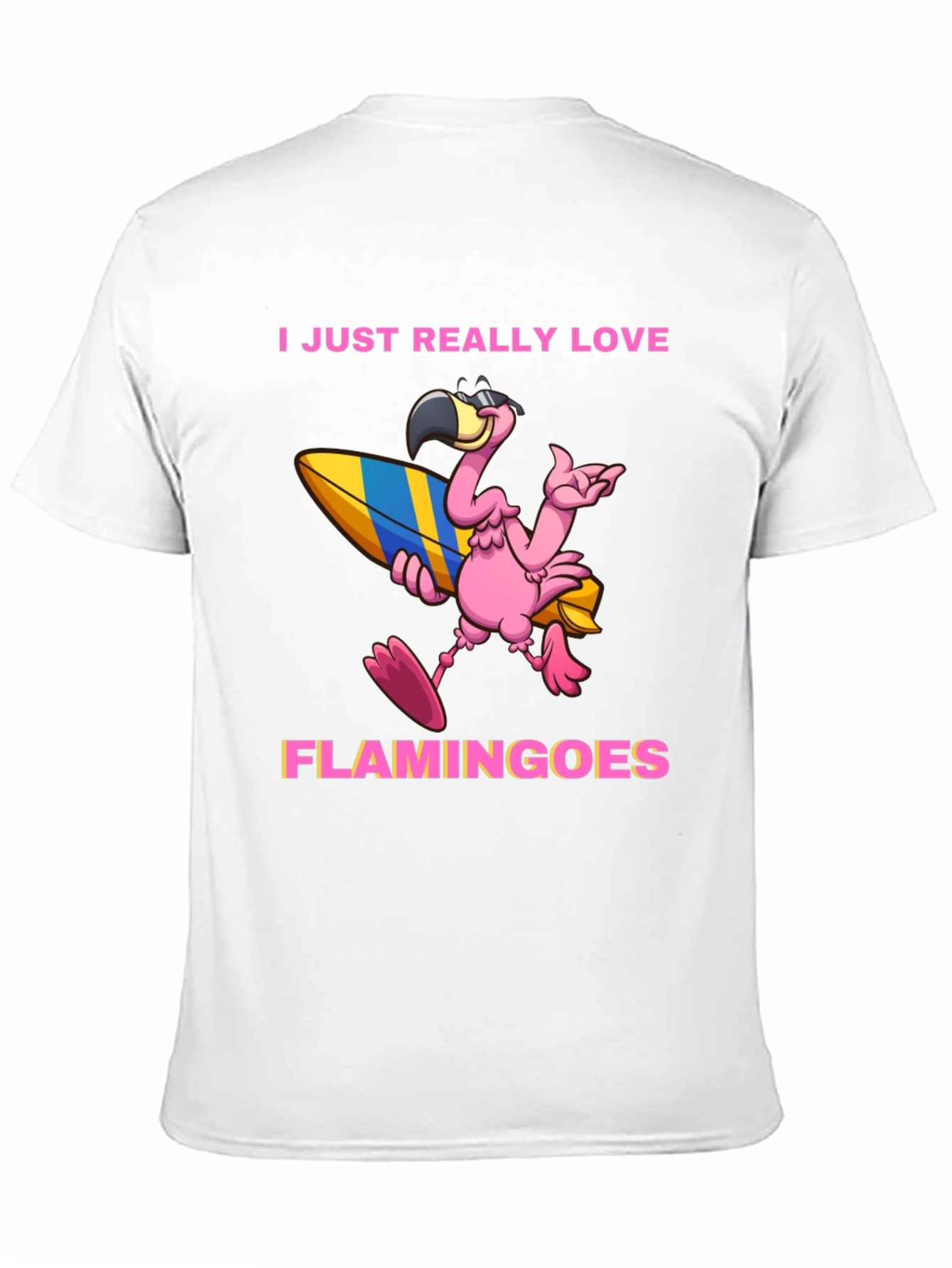 I Love Flamingoes T-Shirt