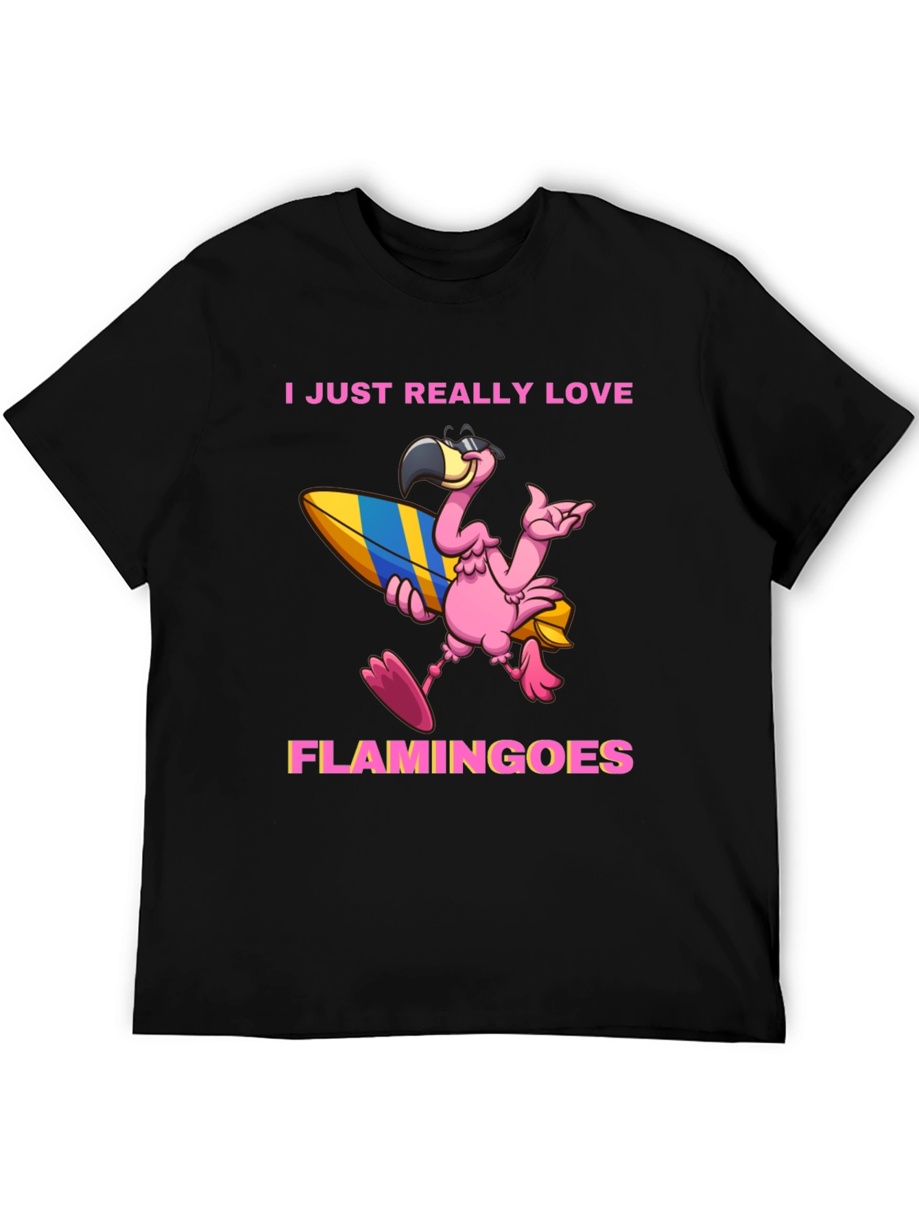 I Love Flamingoes T-Shirt