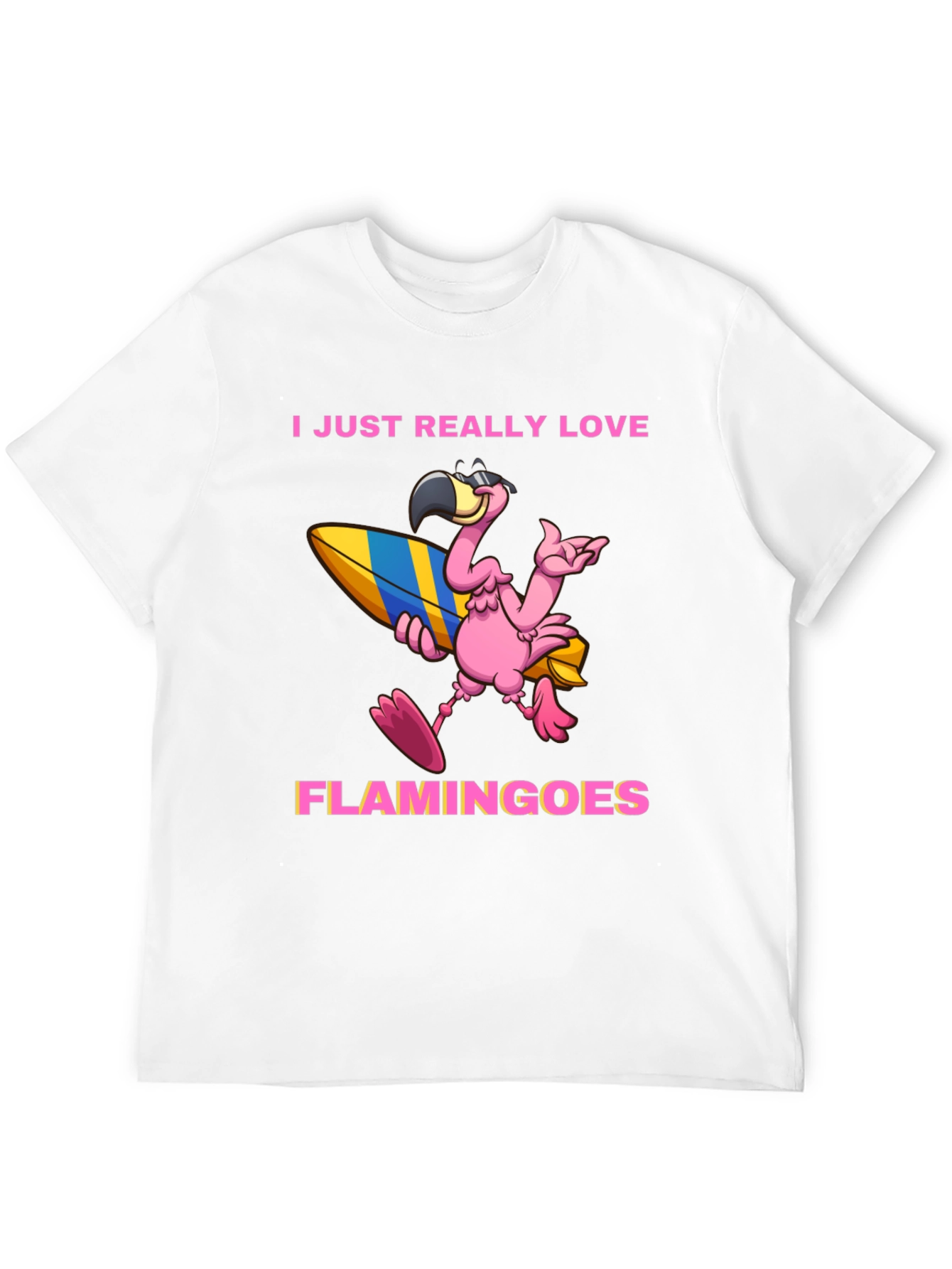 I Love Flamingoes T-Shirt