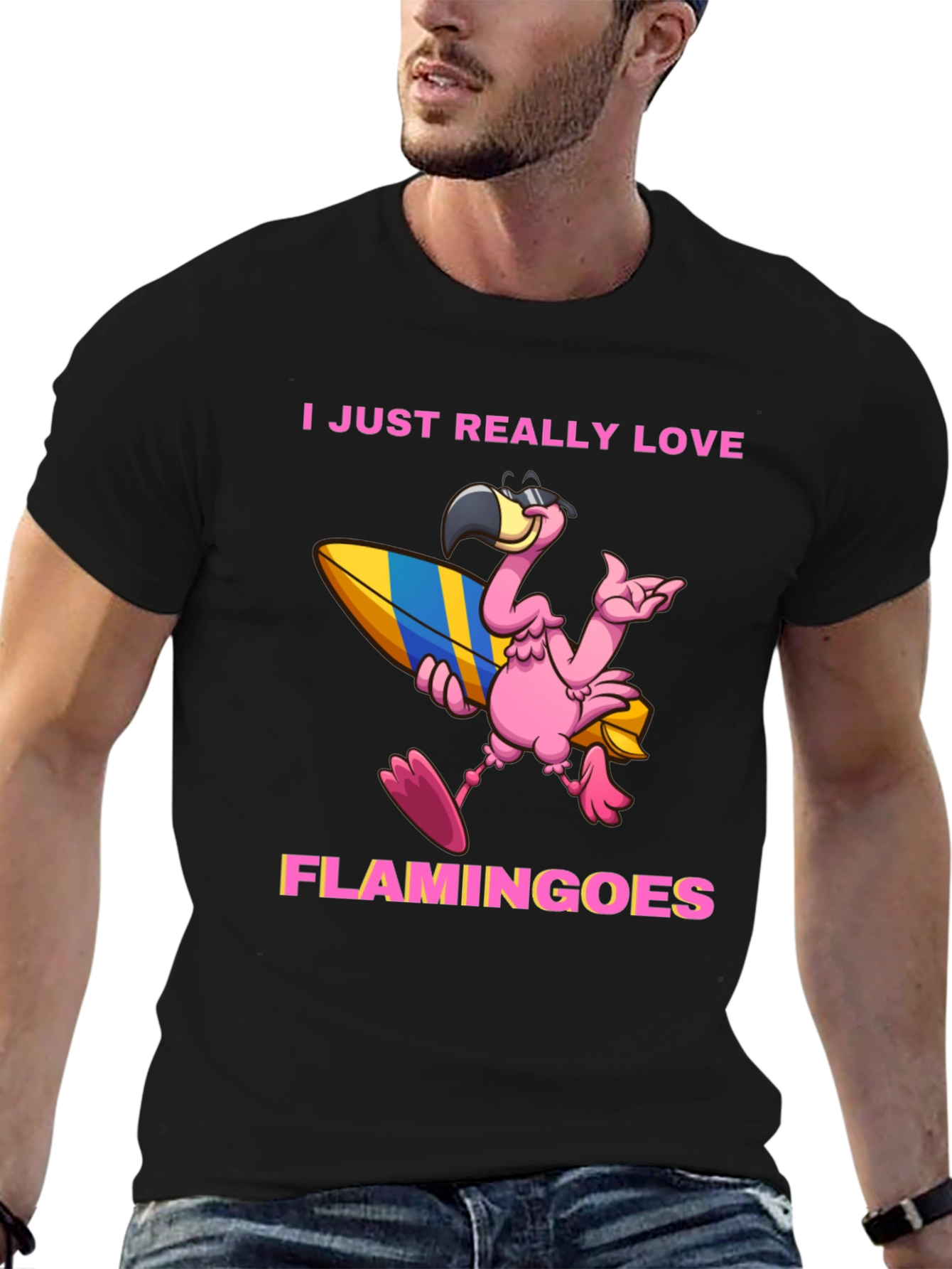 I Love Flamingoes T-Shirt