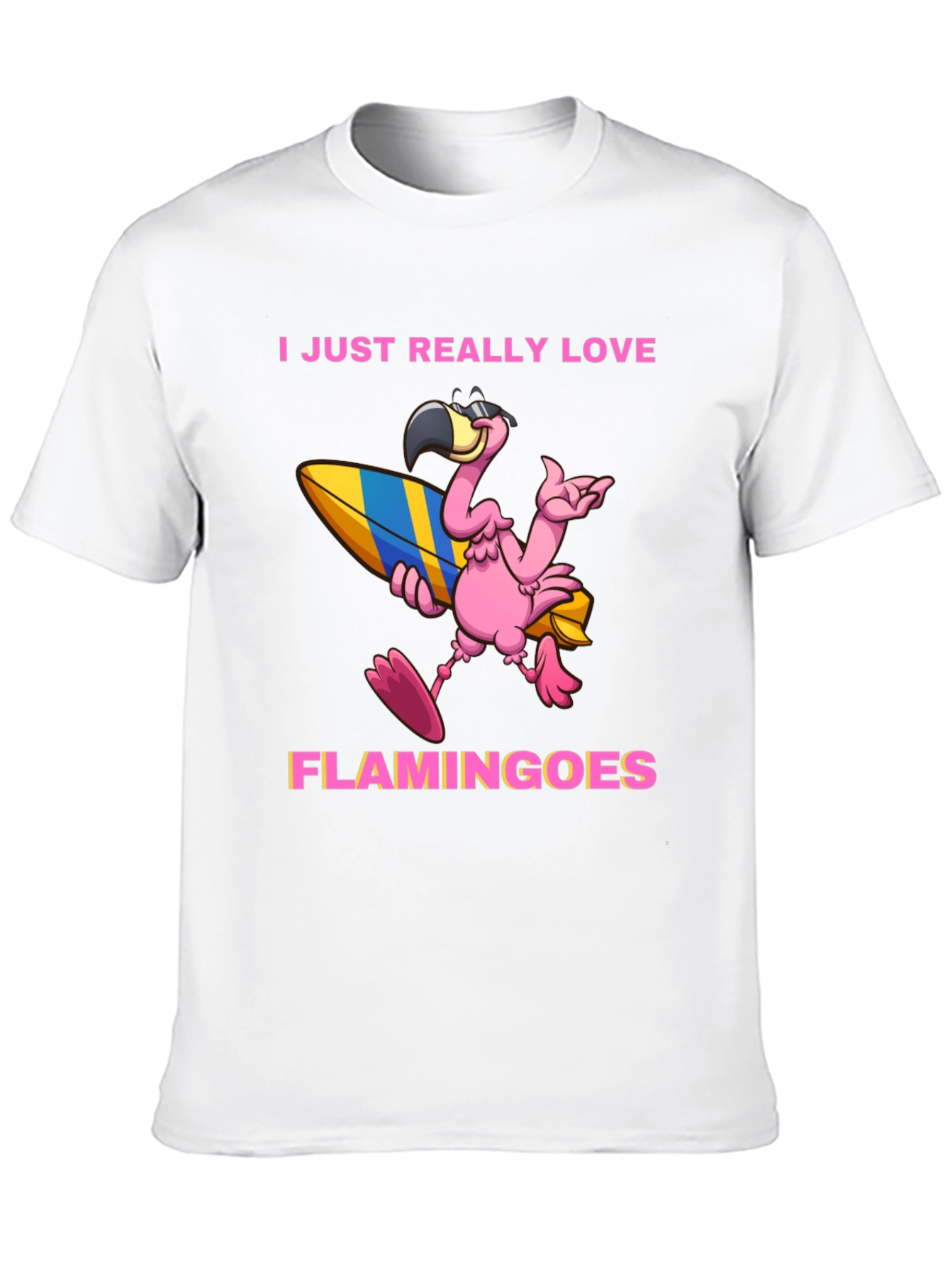 I Love Flamingoes T-Shirt