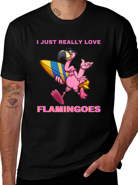 I Love Flamingoes T-Shirt