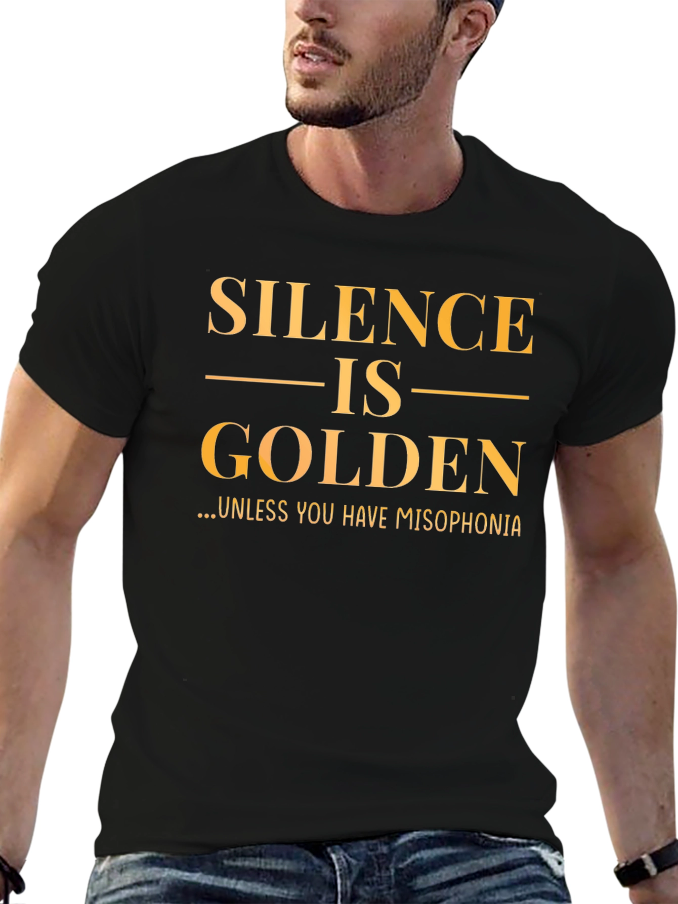 Silence is Golden T-Shirt - Misophonia Awareness Tee