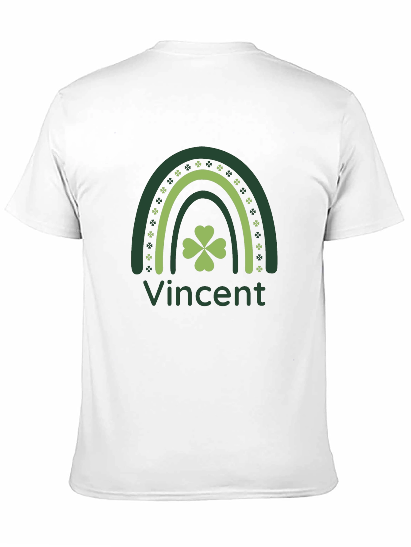 St. Patricks Day Vincent Rainbow T-Shirt