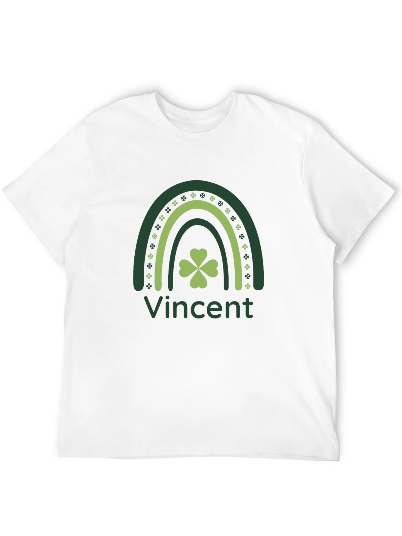 St. Patricks Day Vincent Rainbow T-Shirt