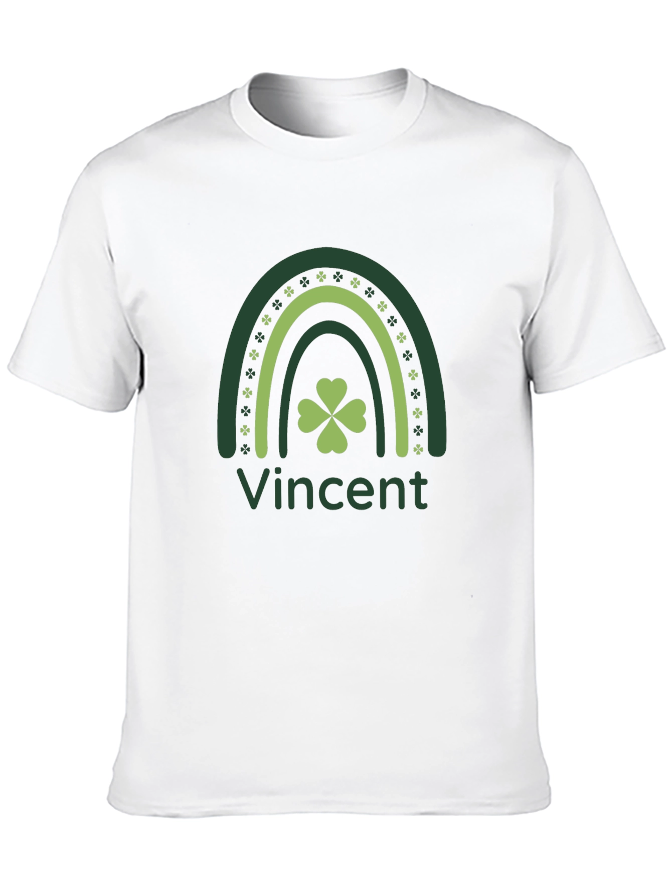 St. Patricks Day Vincent Rainbow T-Shirt