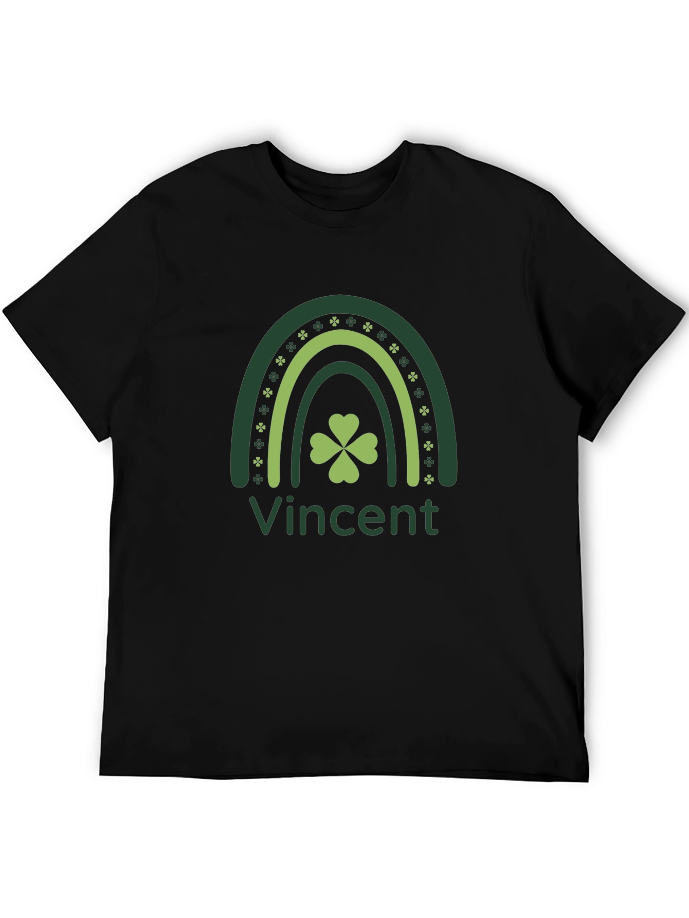 St. Patricks Day Vincent Rainbow T-Shirt