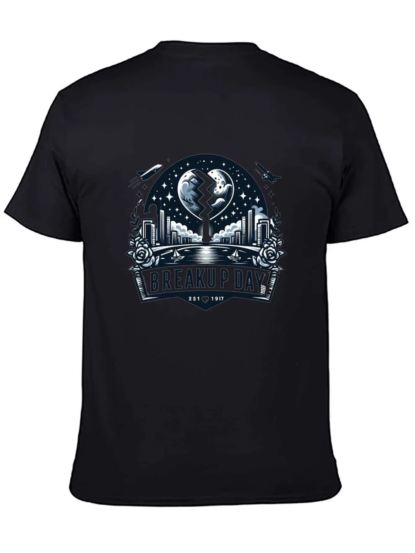Breakup Day Unisex Casual T-Shirt – Clean Design For Daily Comfort