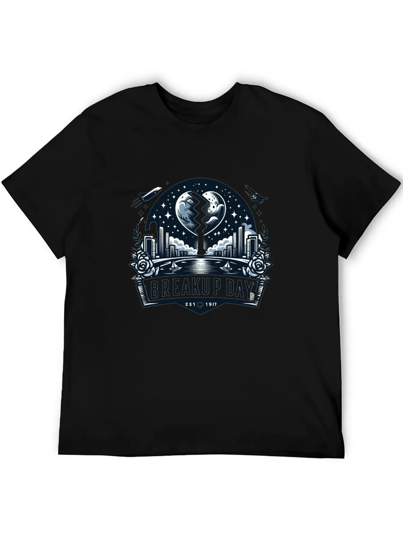 Breakup Day Unisex Casual T-Shirt – Clean Design For Daily Comfort