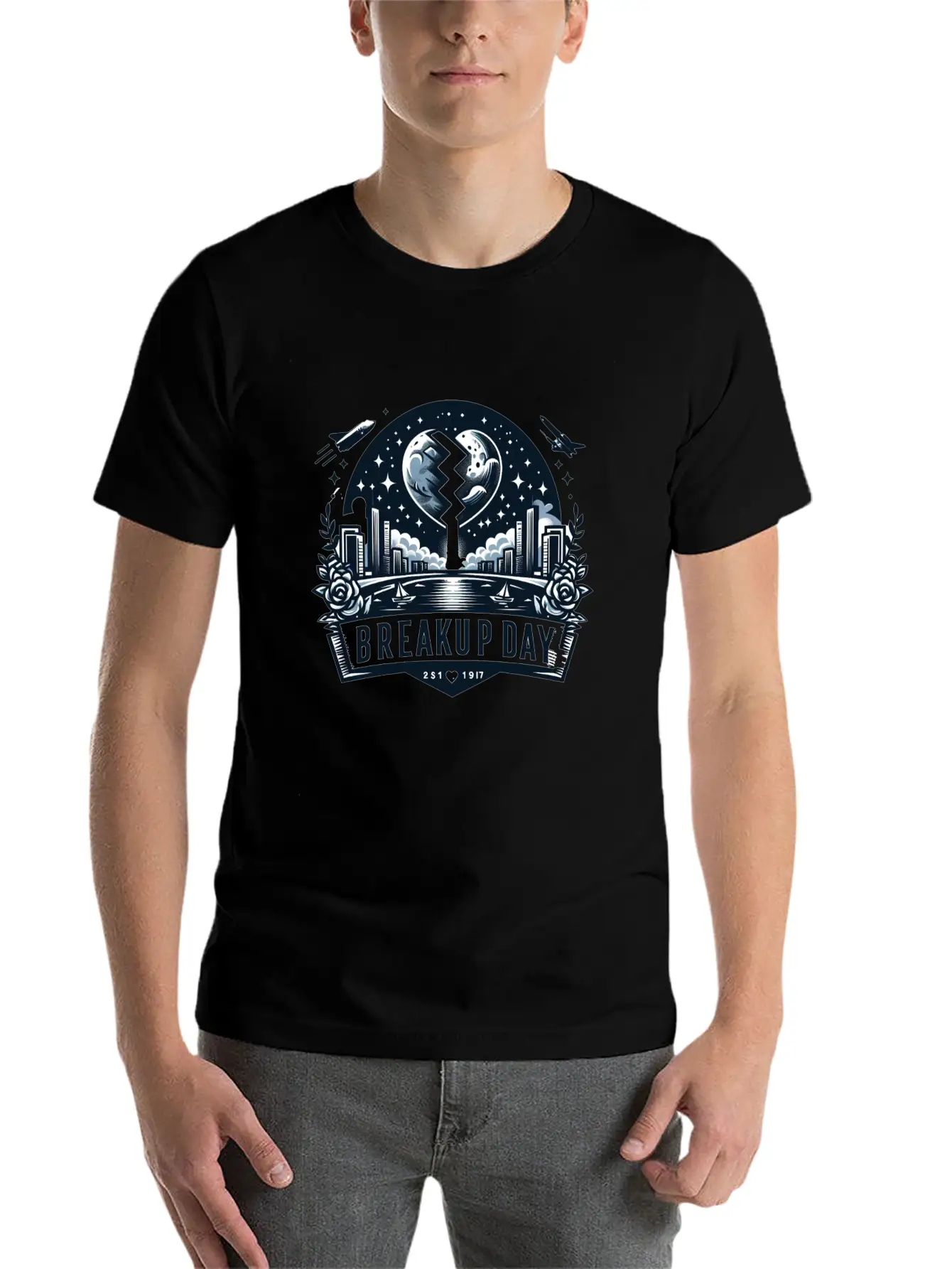Breakup Day Unisex Casual T-Shirt – Clean Design For Daily Comfort