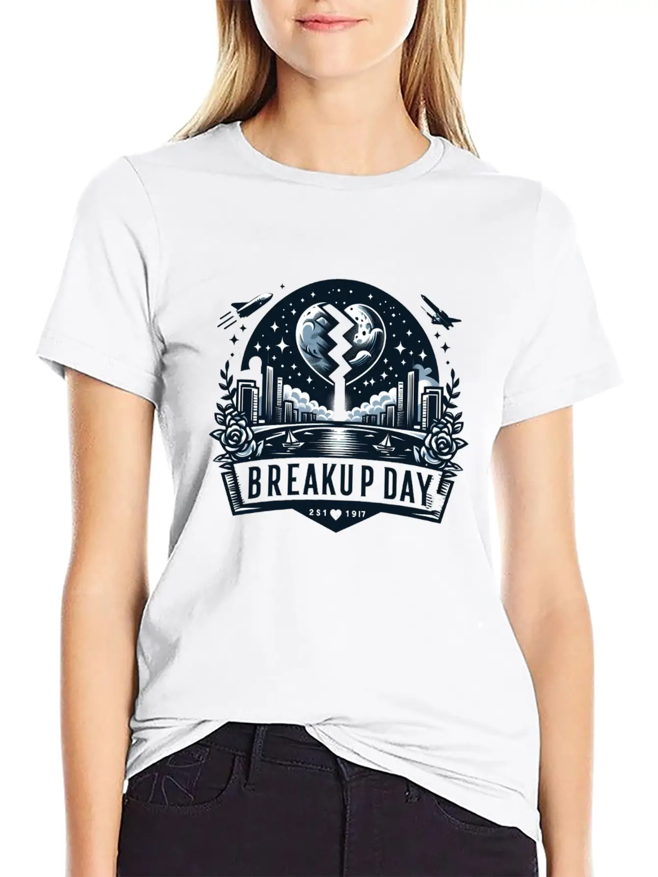 Breakup Day Unisex Casual T-Shirt – Clean Design For Daily Comfort