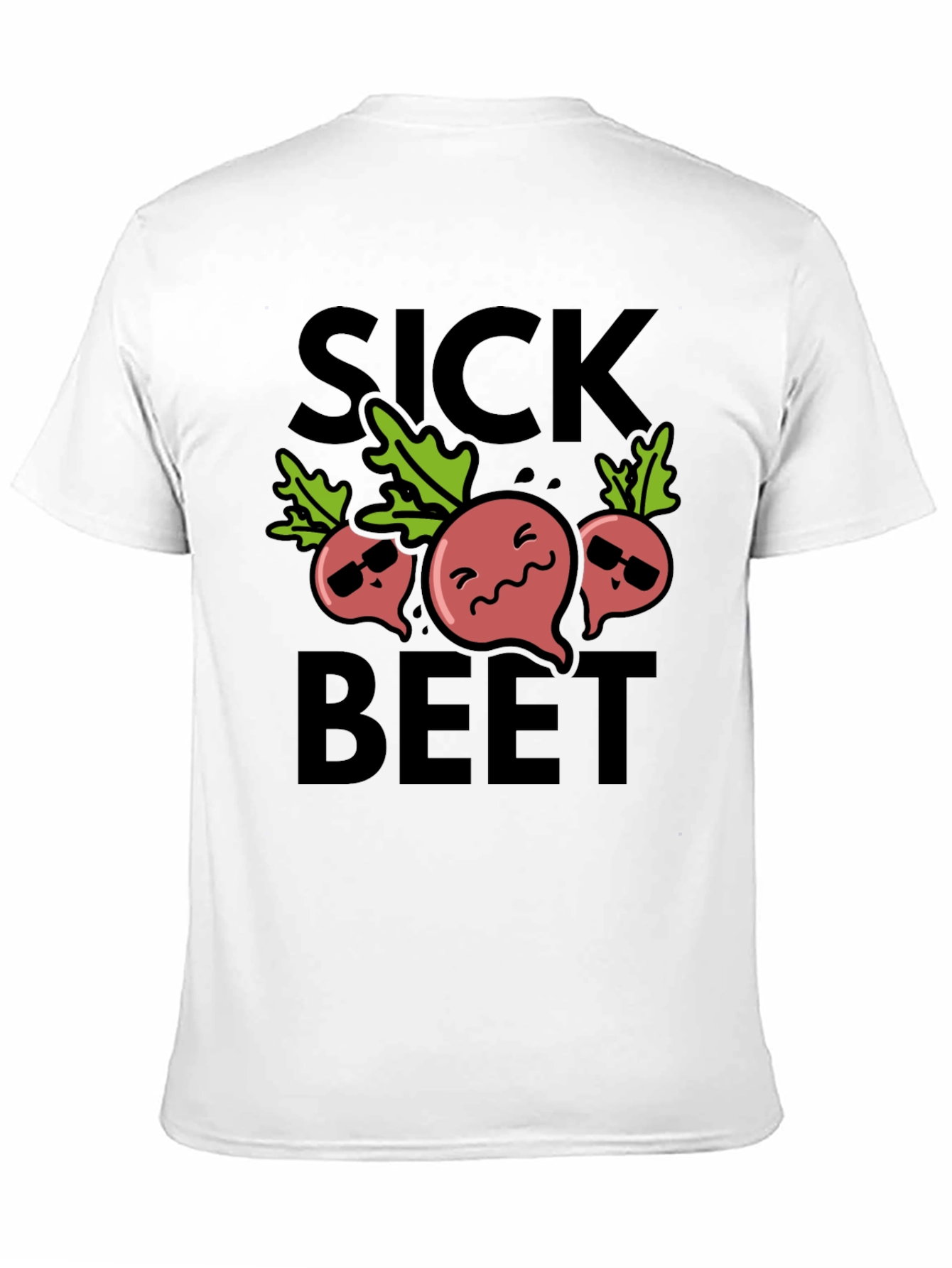 Sick Beet Funny Graphic T-Shirt