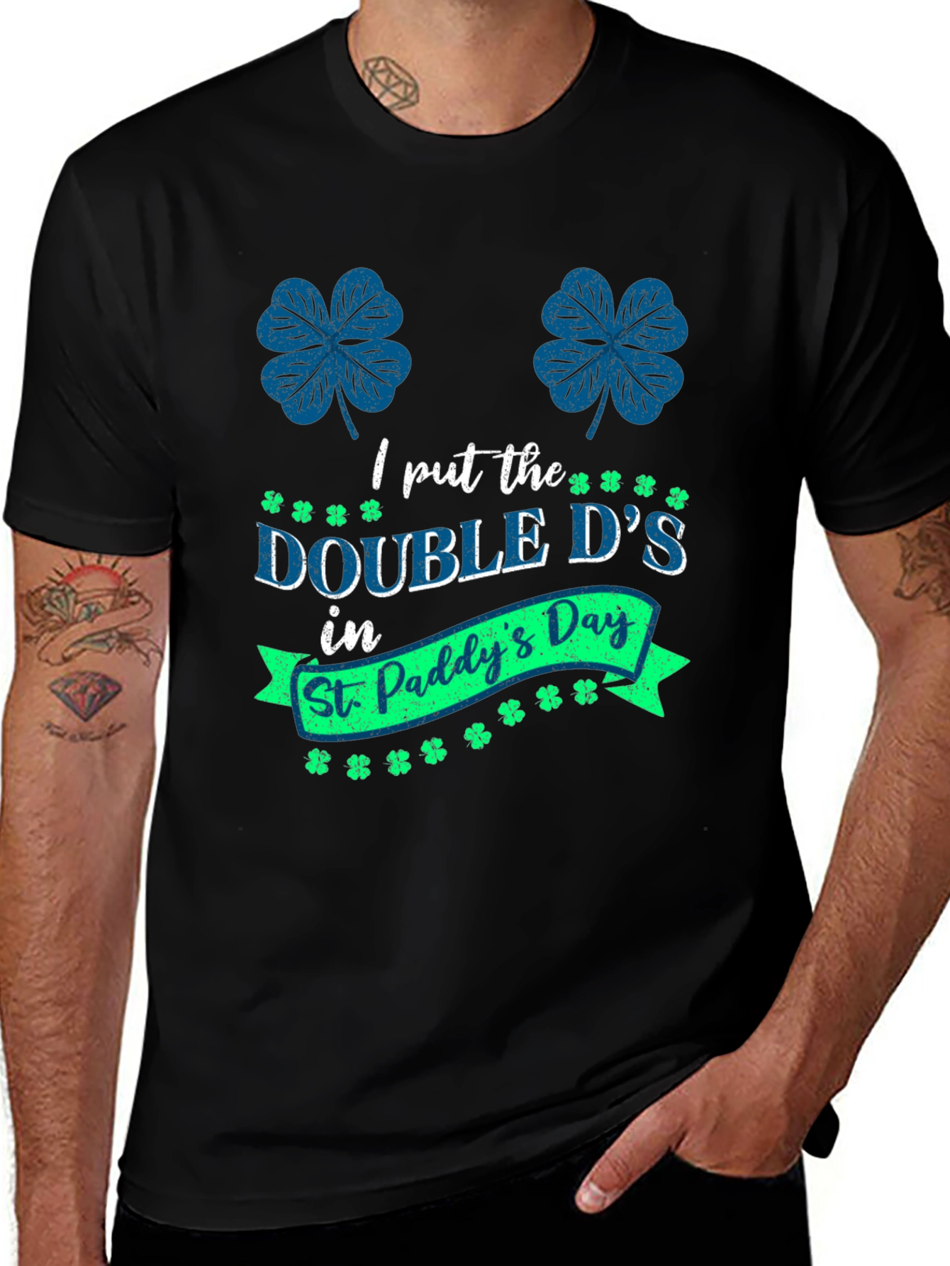 St. Patricks Day Double Ds Graphic T-Shirt