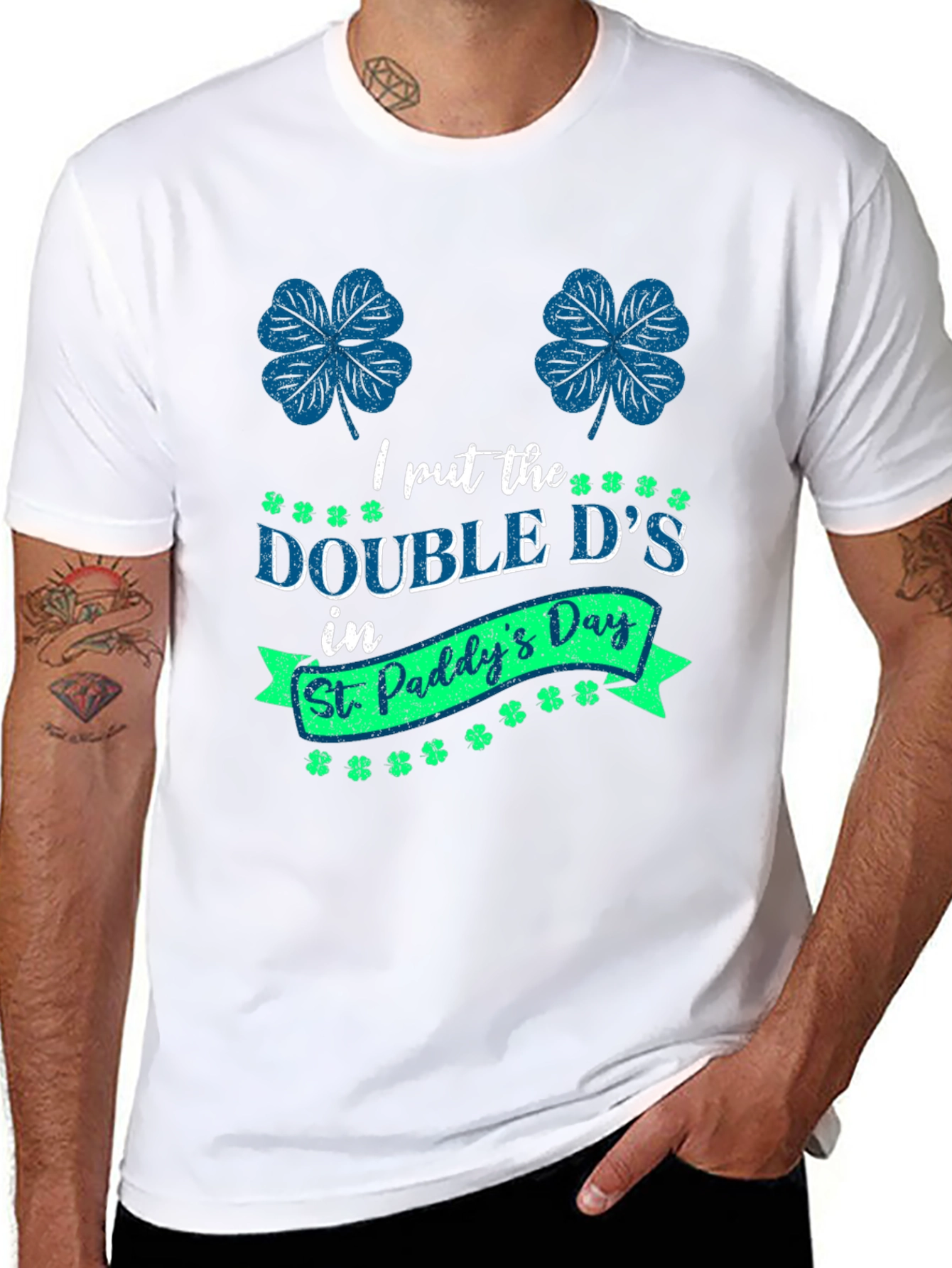 St. Patricks Day Double Ds Graphic T-Shirt