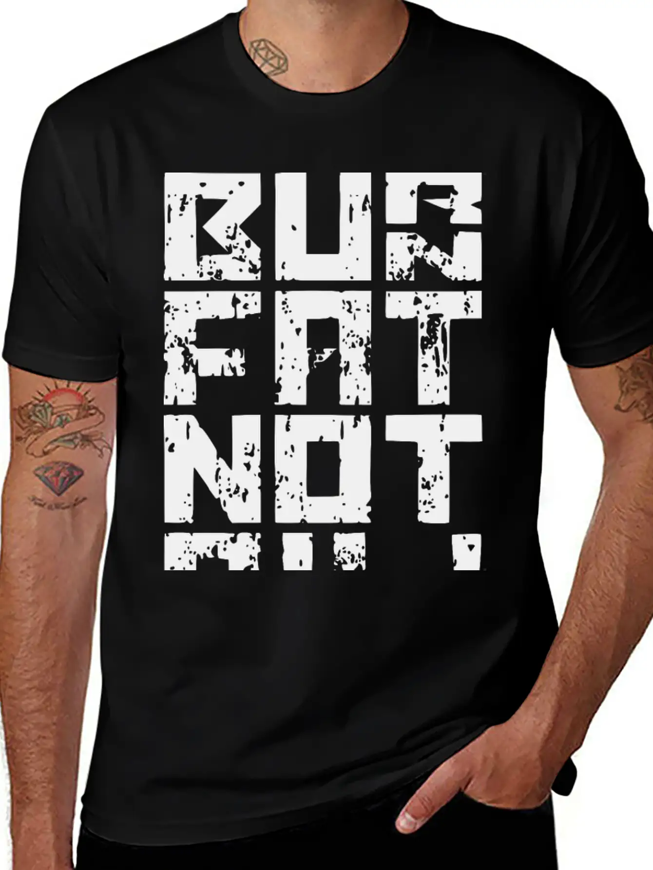 Burn Fat Not Oil Cycling Biking Cycle Biker Gift Unisex Casual T-Shirt – Clean Design For Daily Comfort