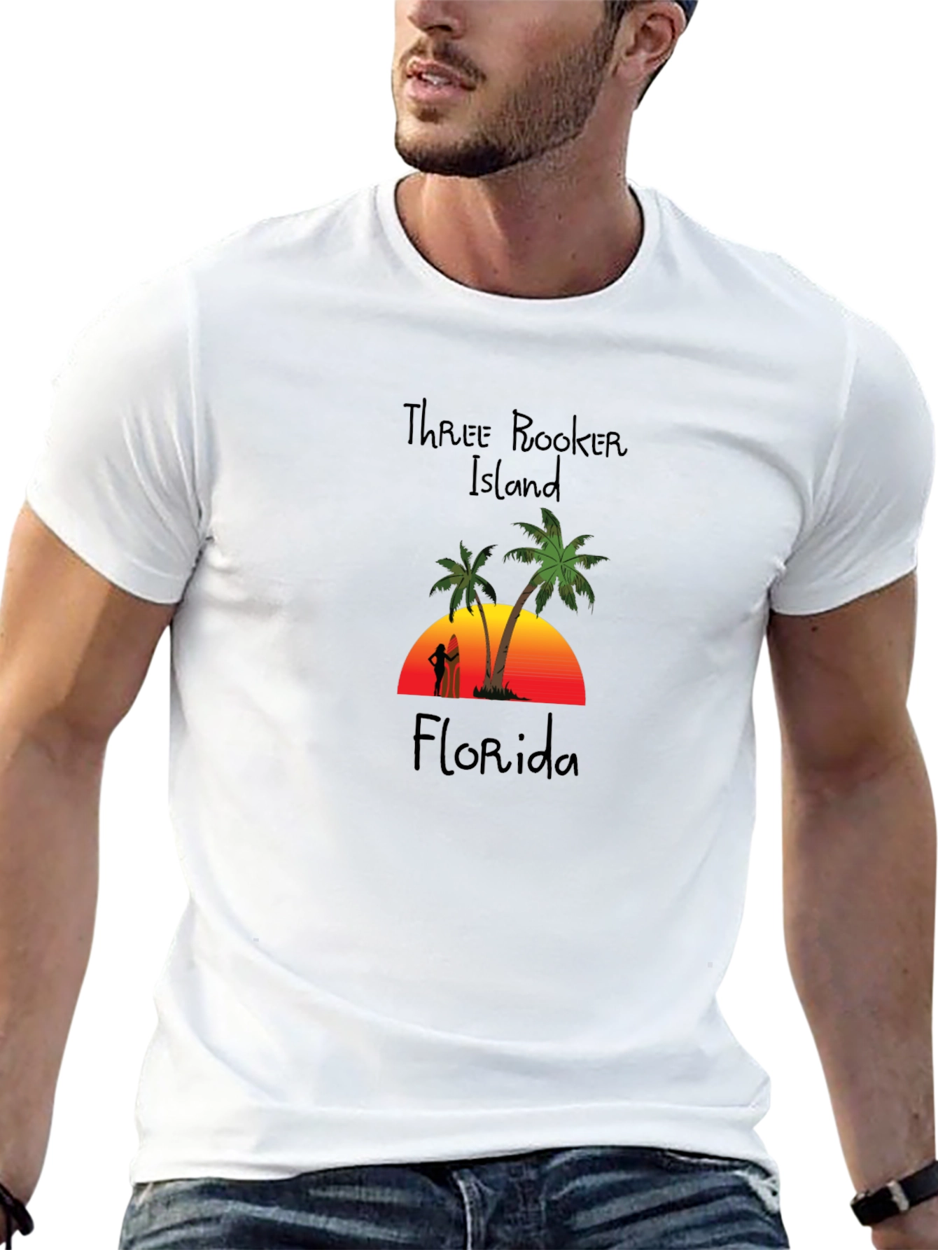 Three Rooker Island Florida T-Shirt
