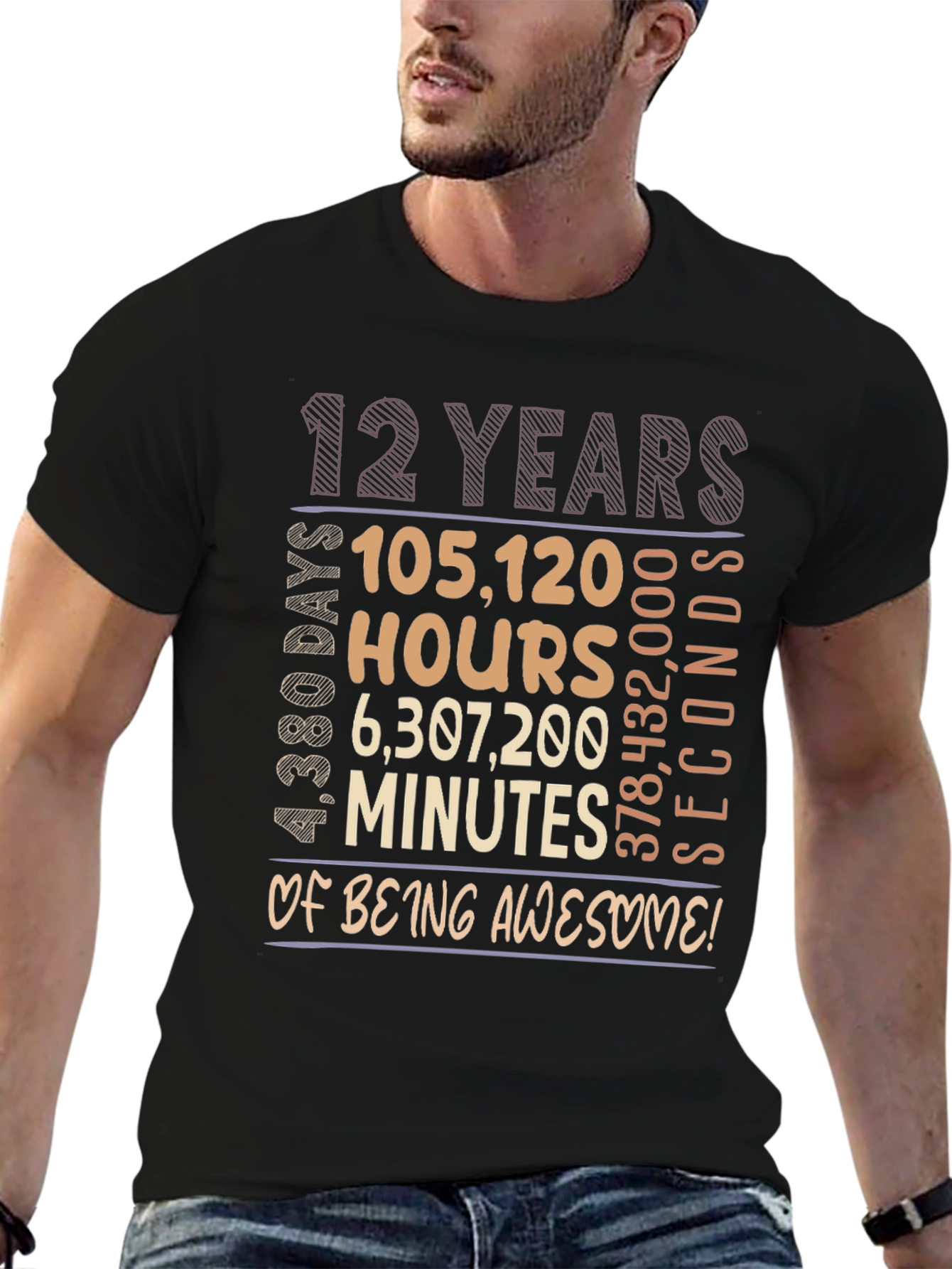 12 Years Of Being Awesome T-Shirt