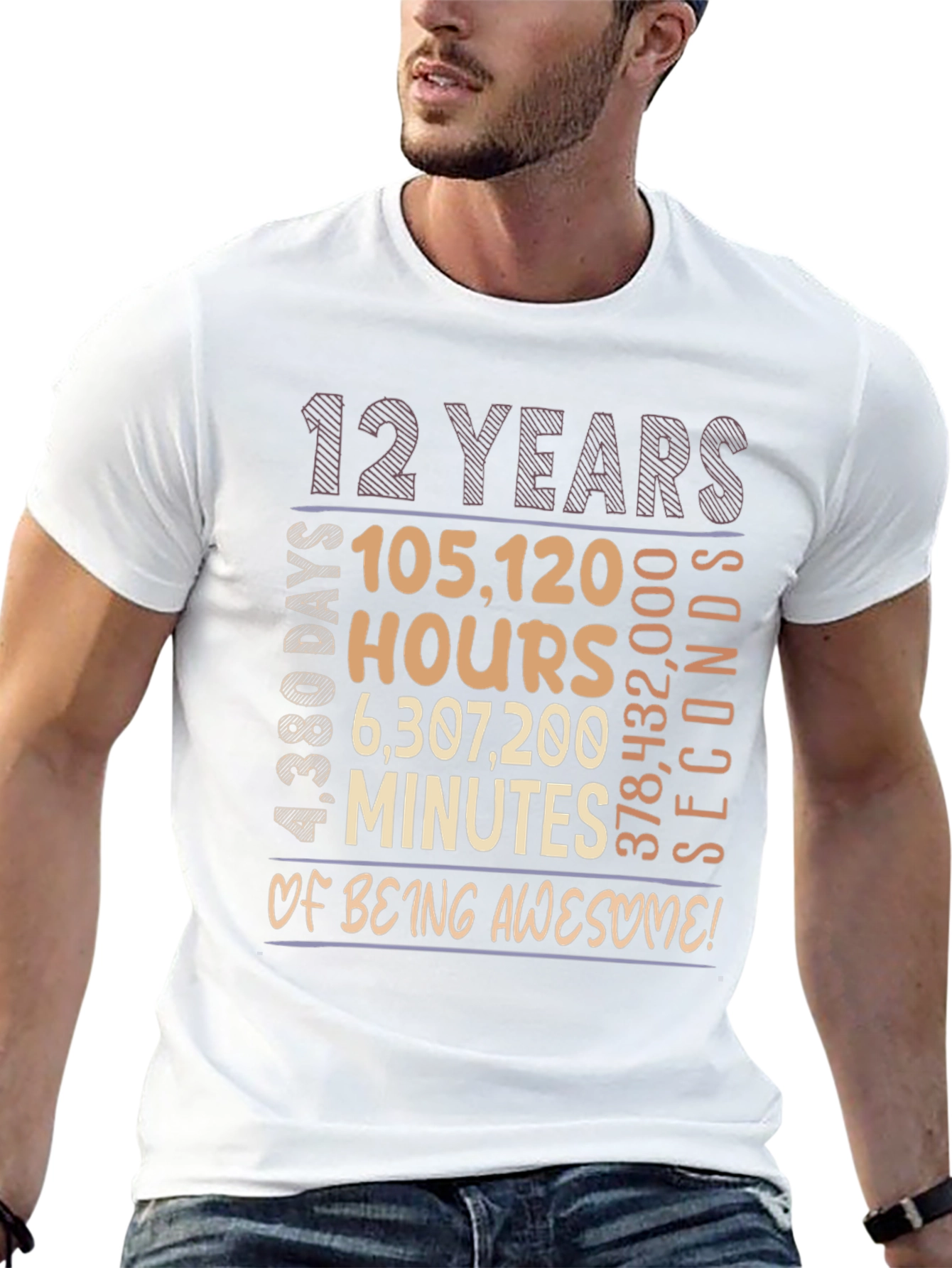 12 Years Of Being Awesome T-Shirt