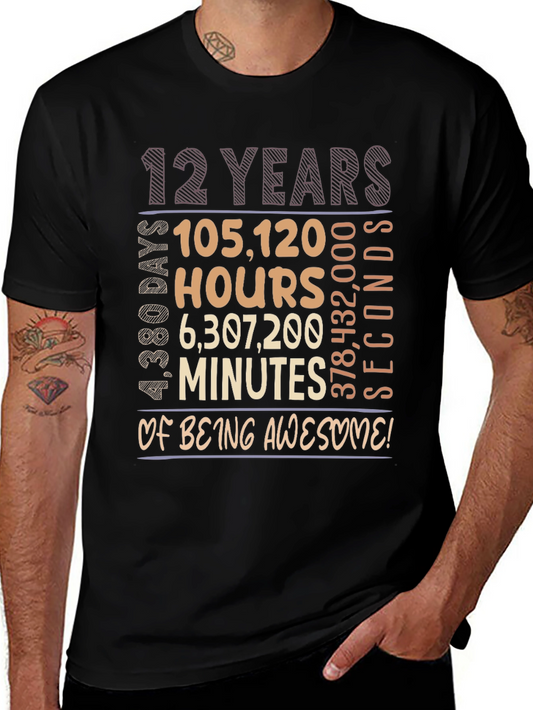 12 Years Of Being Awesome T-Shirt