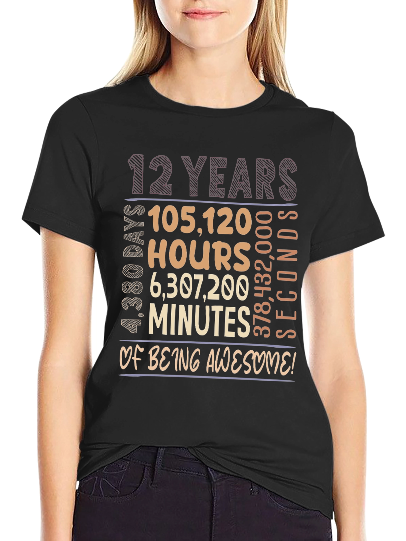 12 Years Of Being Awesome T-Shirt