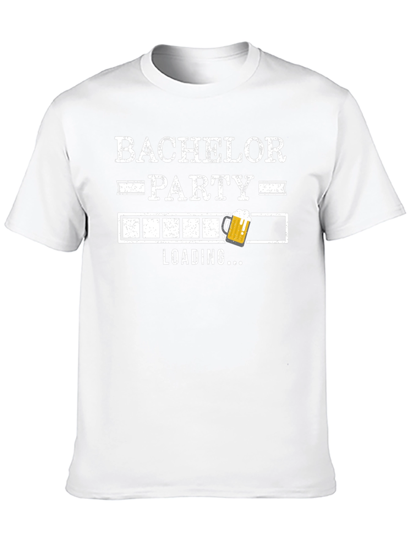 Bachelor Party Loading T-Shirt - Groom Squad Tee