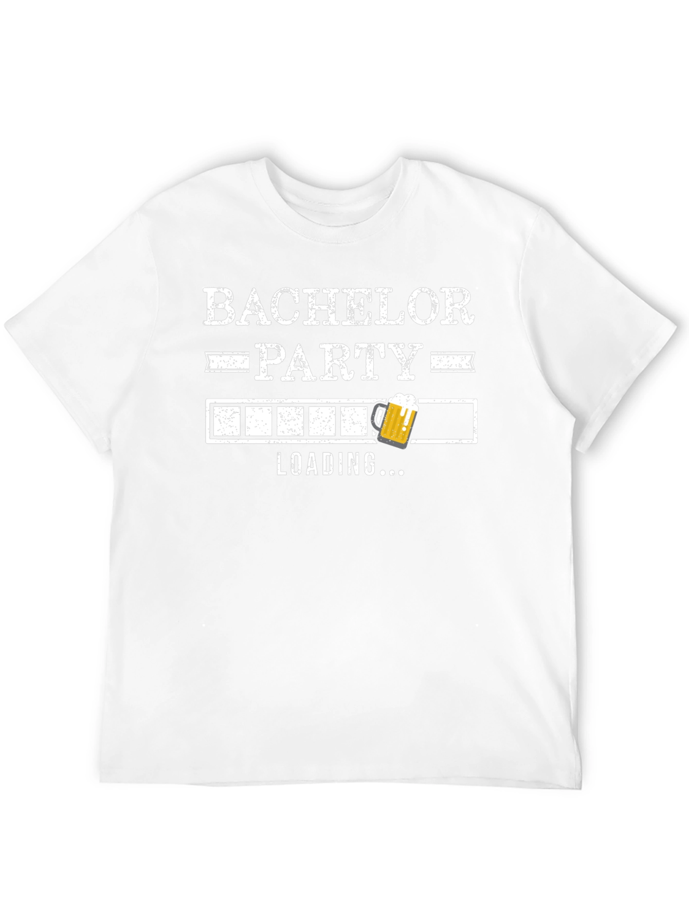 Bachelor Party Loading T-Shirt - Groom Squad Tee