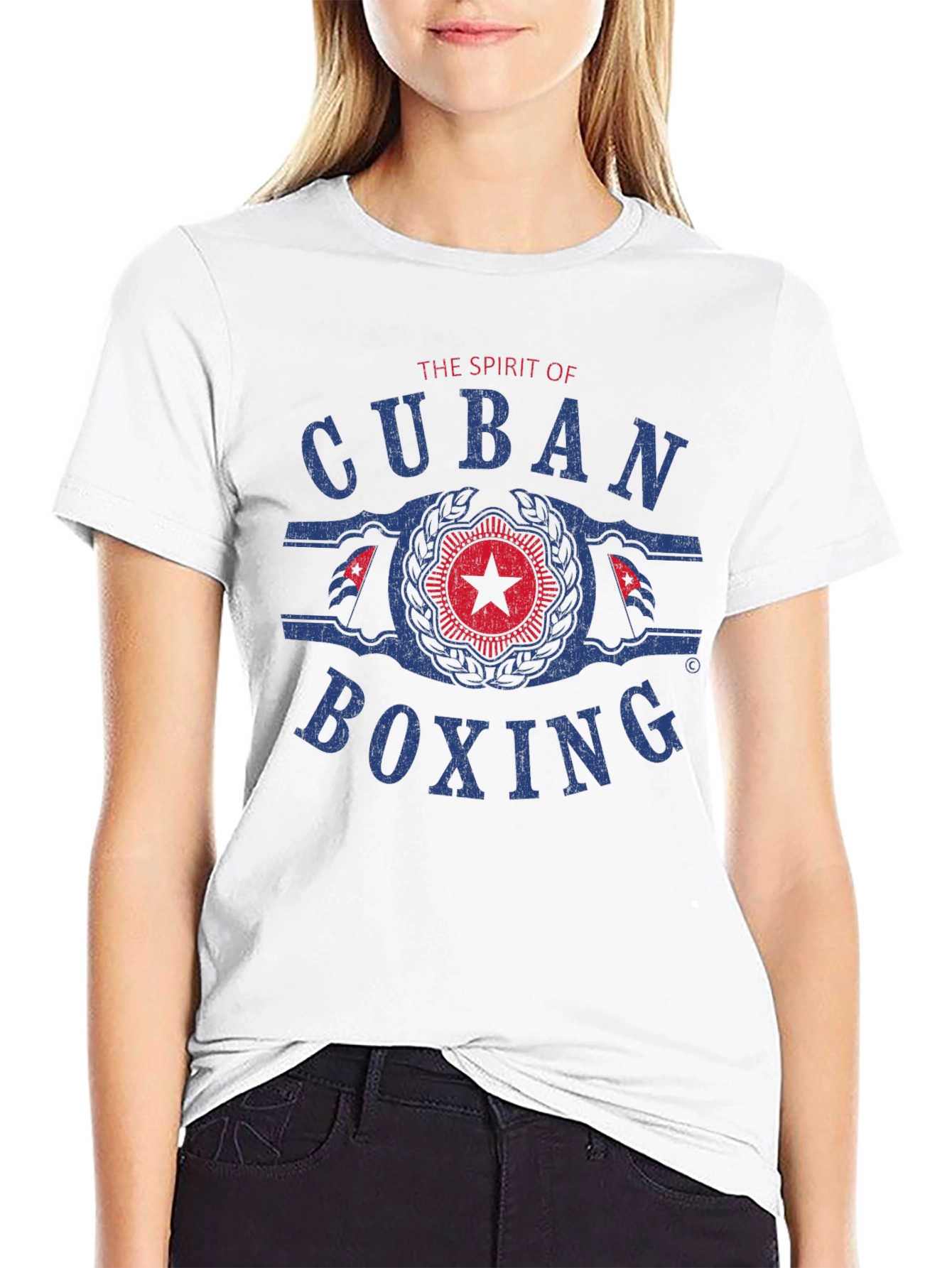 Cuban Boxing Spirit Graphic Tee