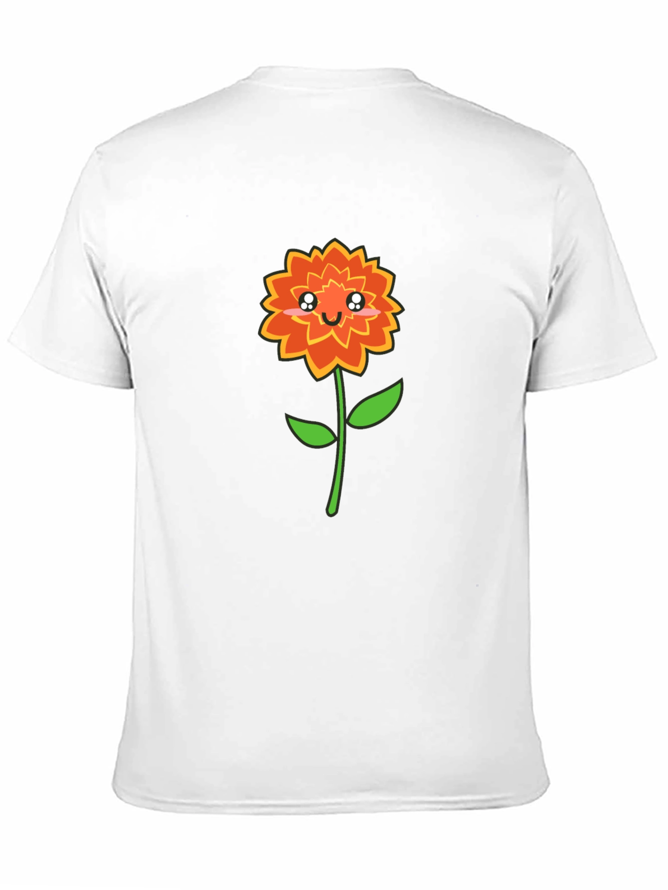Cute Kawaii Flower Graphic T-Shirt