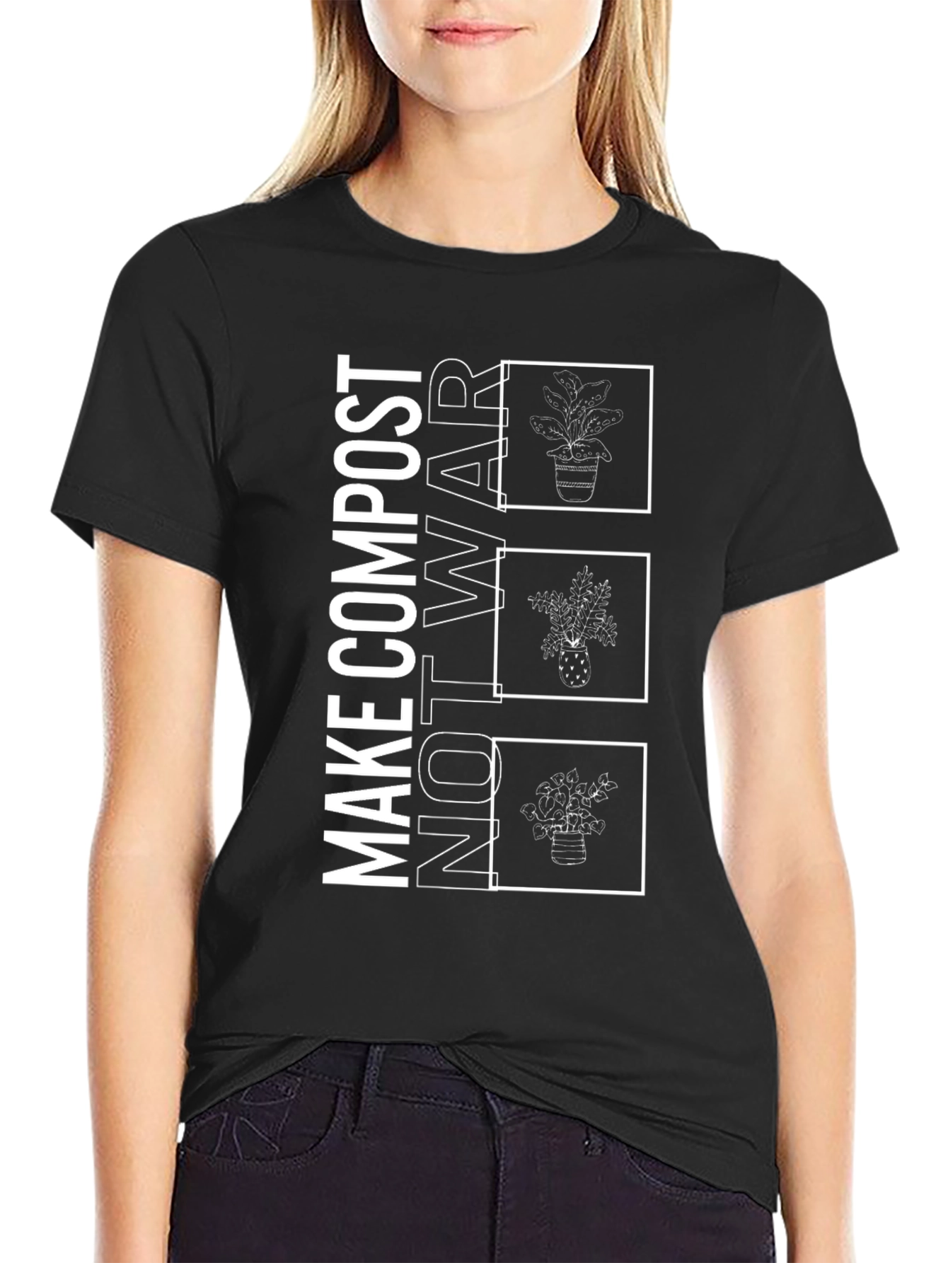 Make Compost Not War T-Shirt
