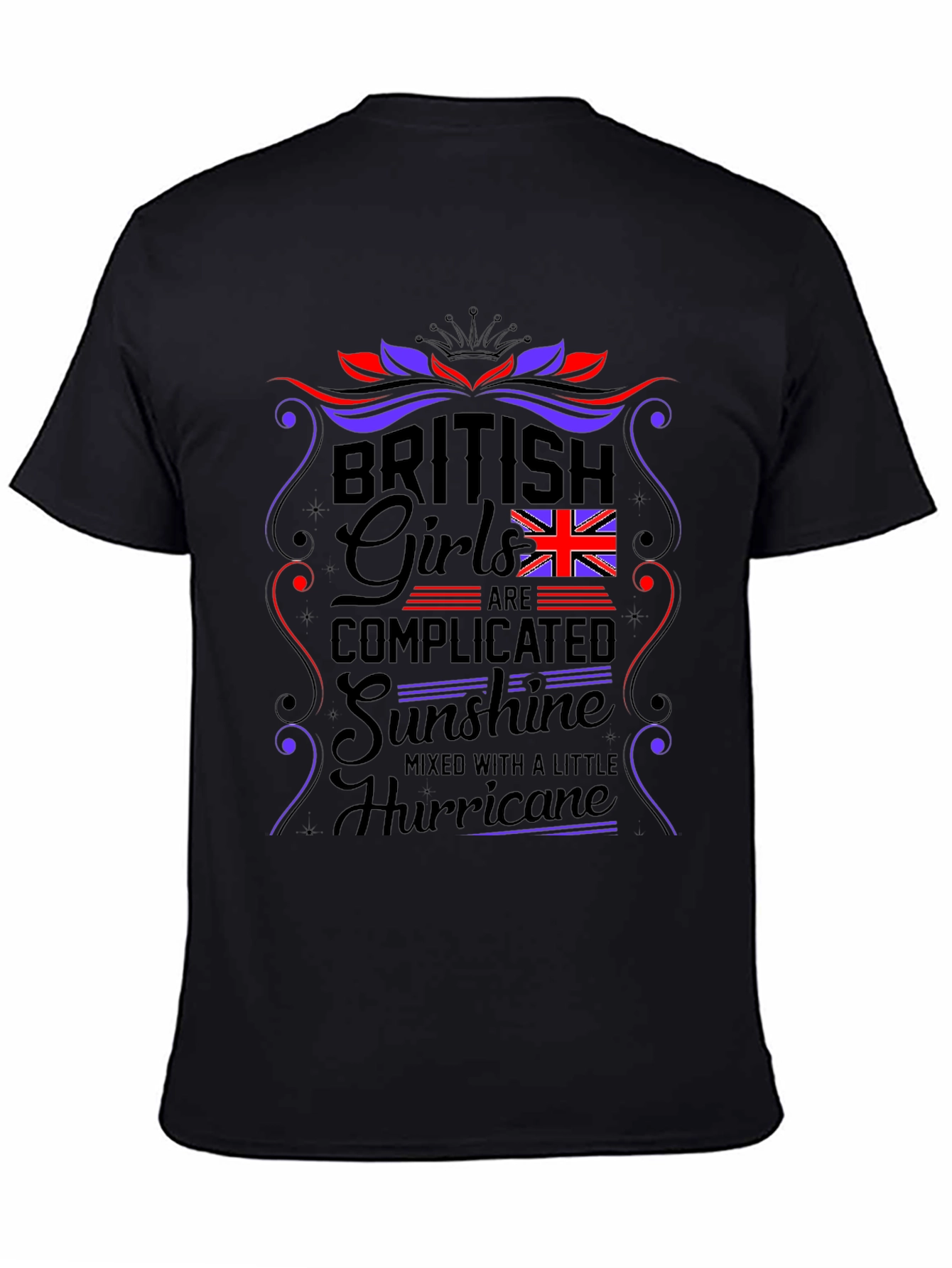 British Girls Complicated Sunshine Graphic T-Shirt