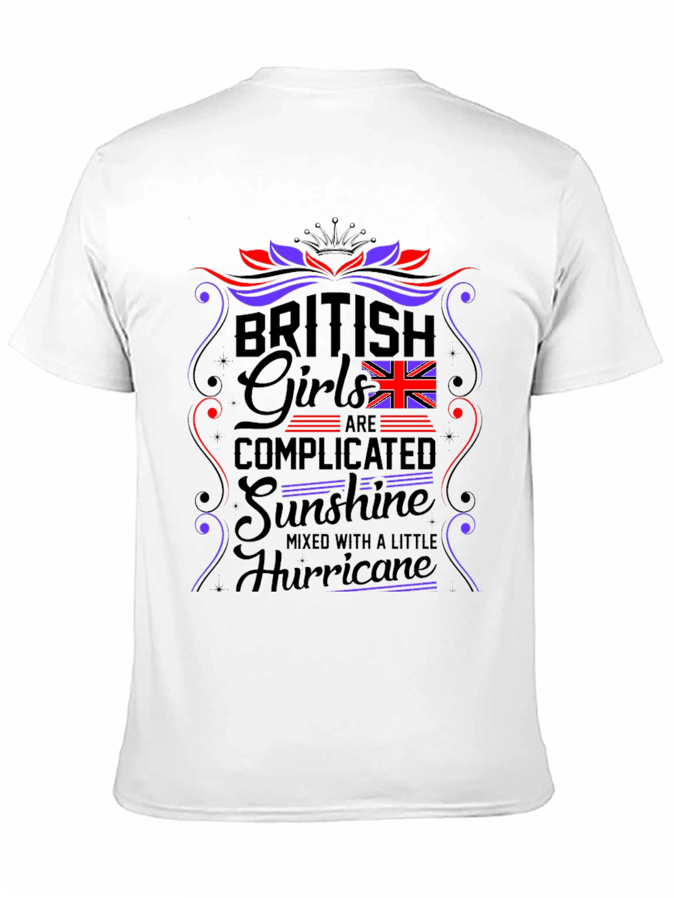 British Girls Complicated Sunshine Graphic T-Shirt