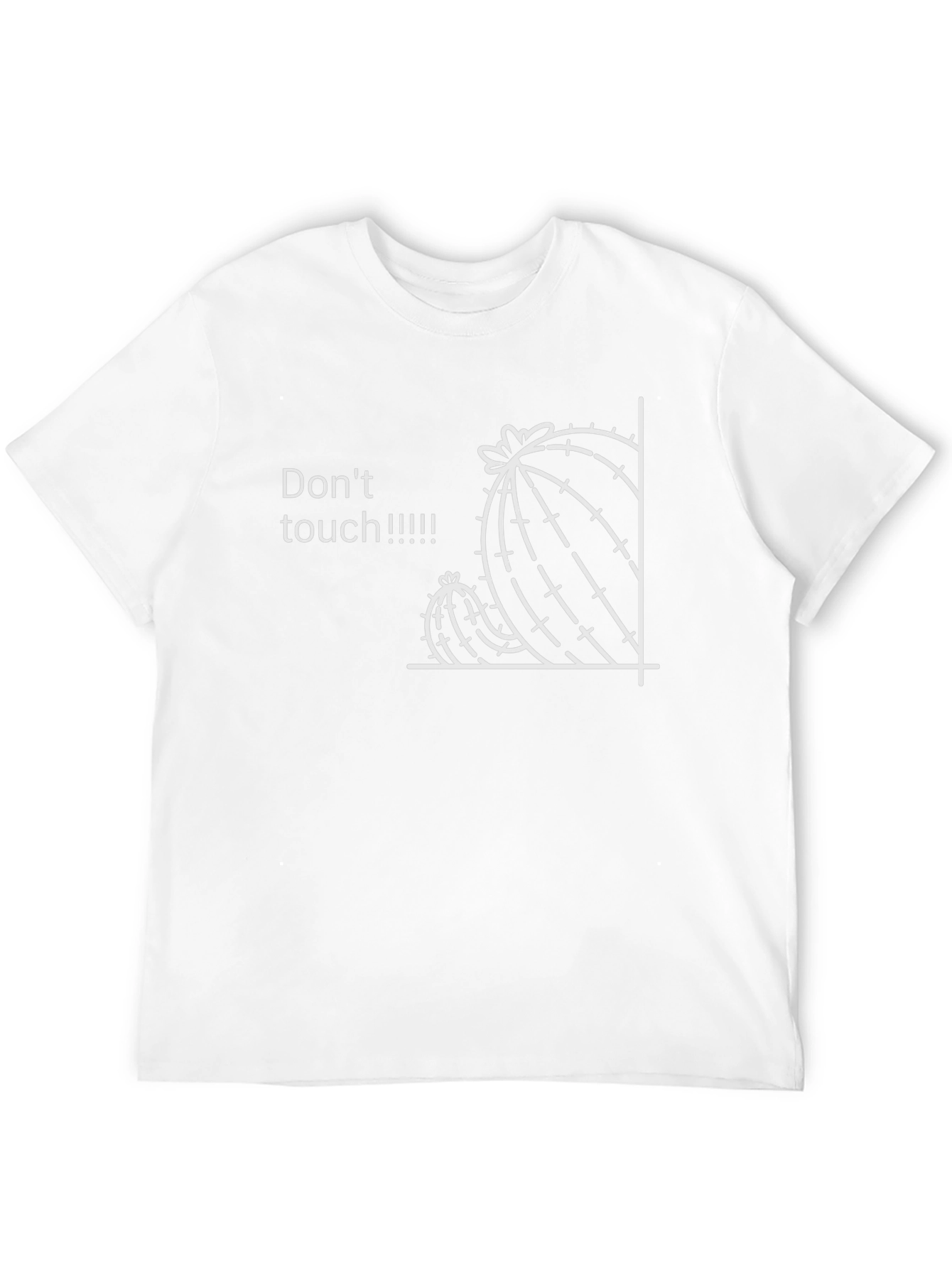 Dont Touch Cactus Graphic Tee