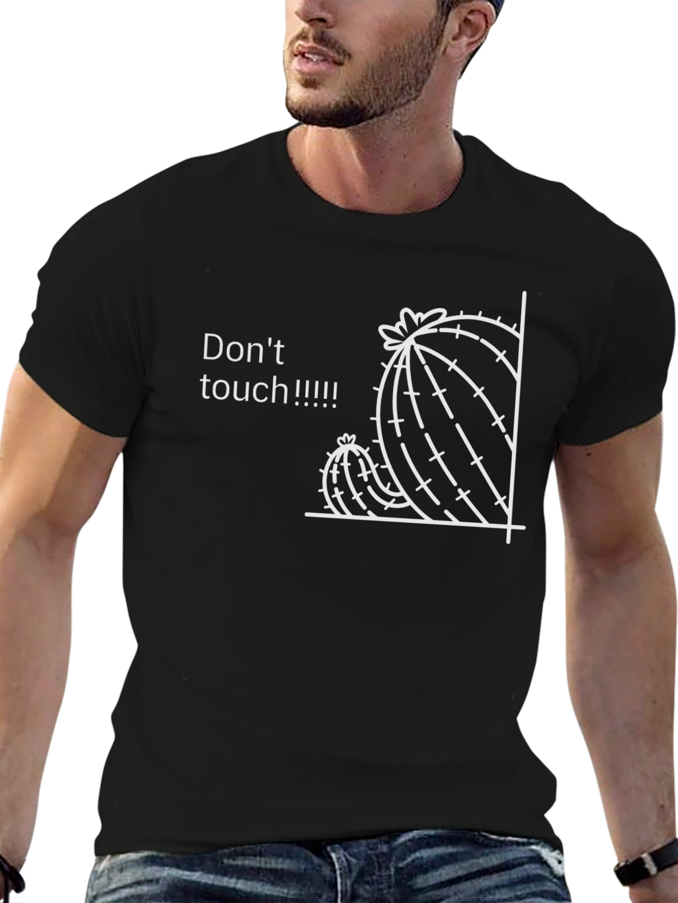 Dont Touch Cactus Graphic Tee