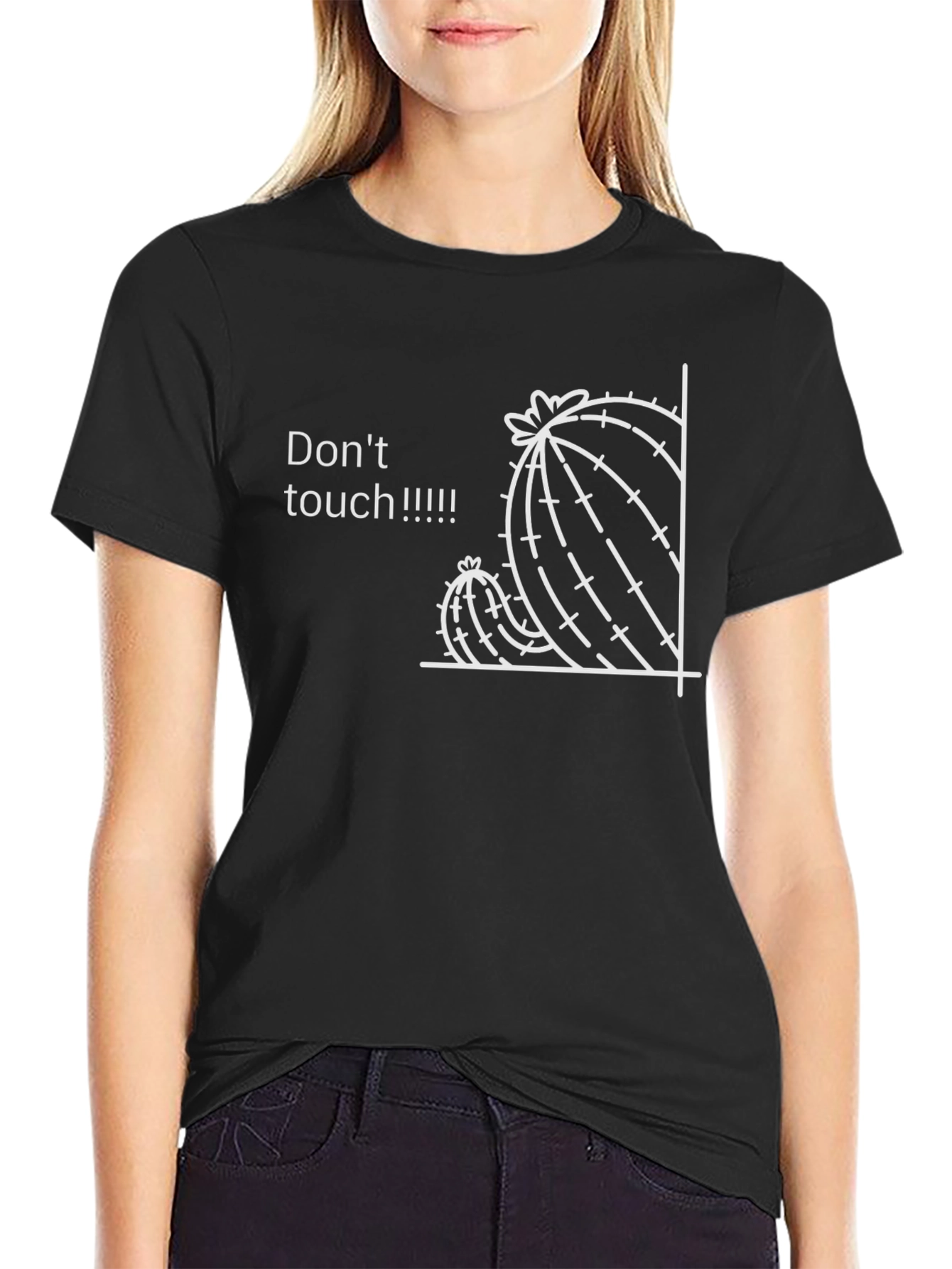 Dont Touch Cactus Graphic Tee
