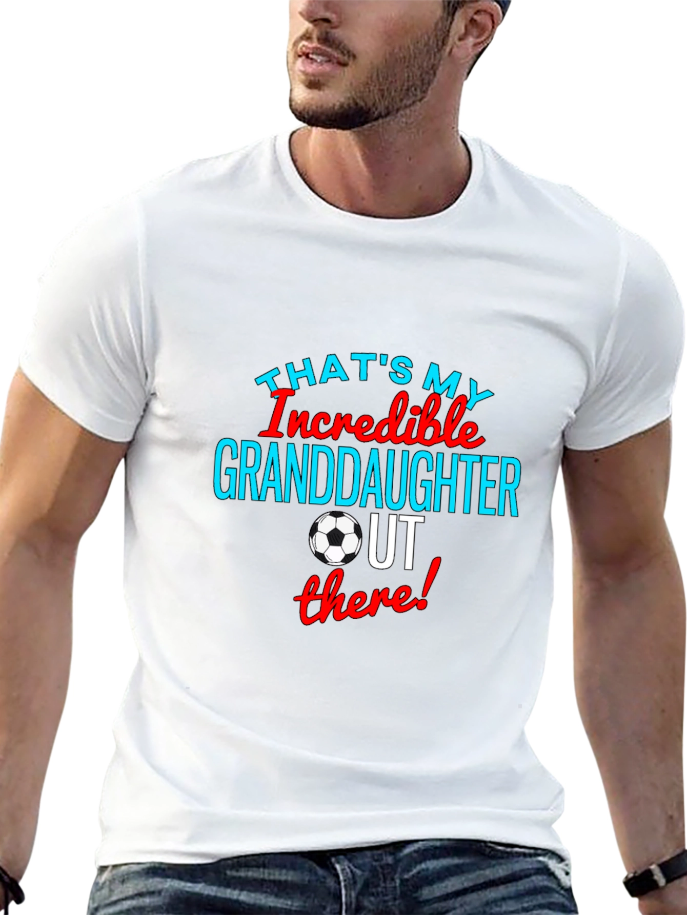 Incredible Granddaughter Soccer T-Shirt