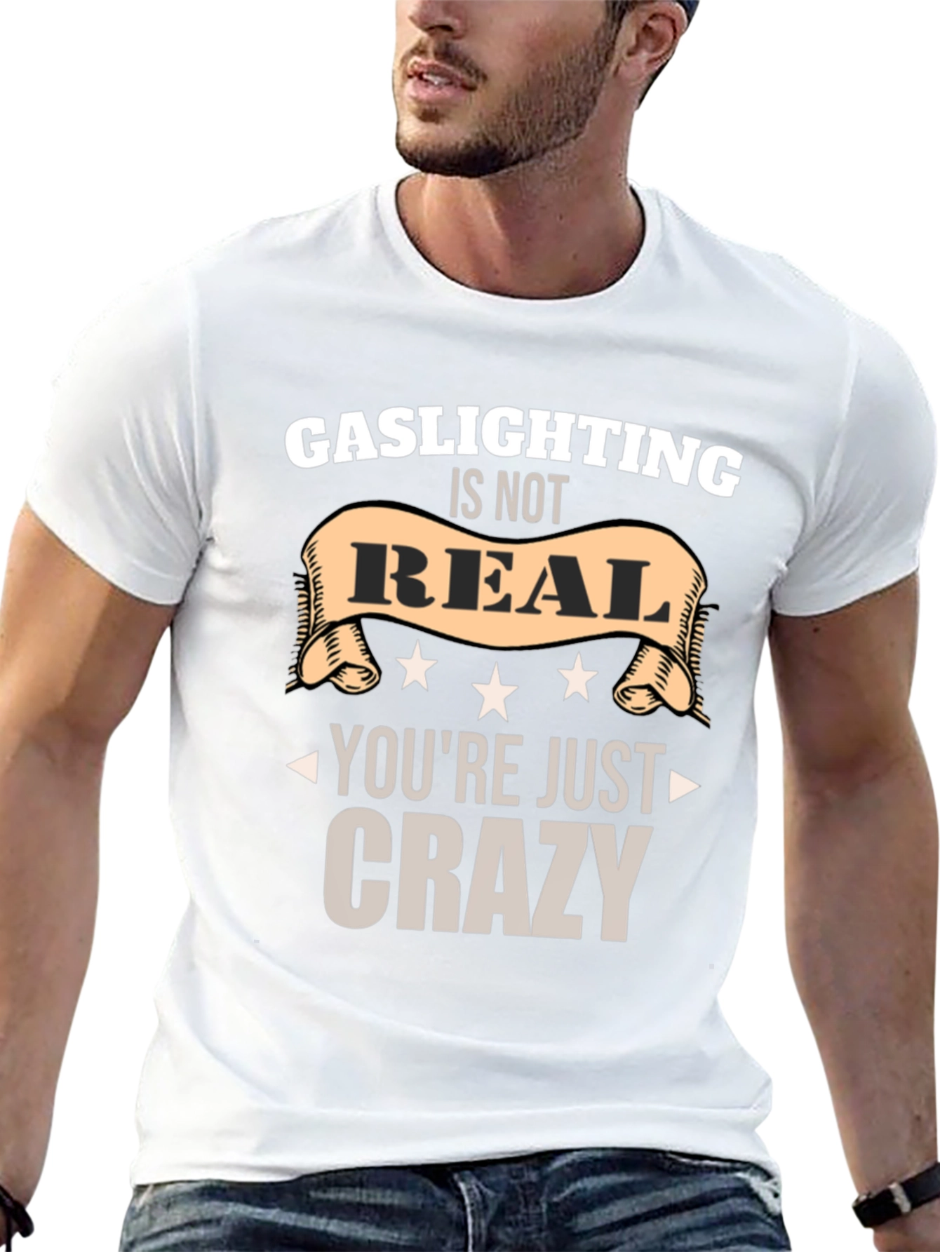 Gaslighting Is Not Real Graphic Tee