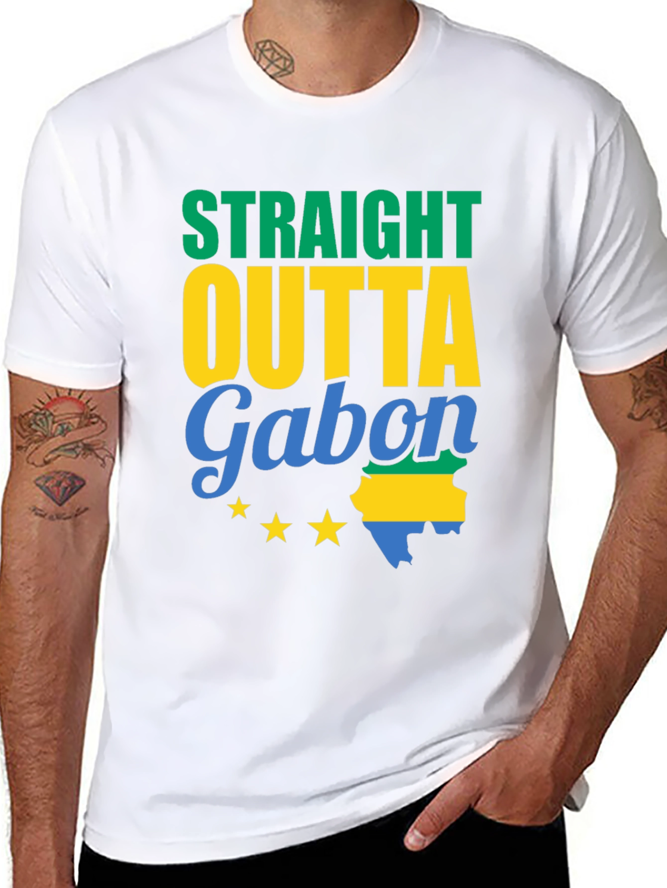 Straight Outta Gabon T-Shirt