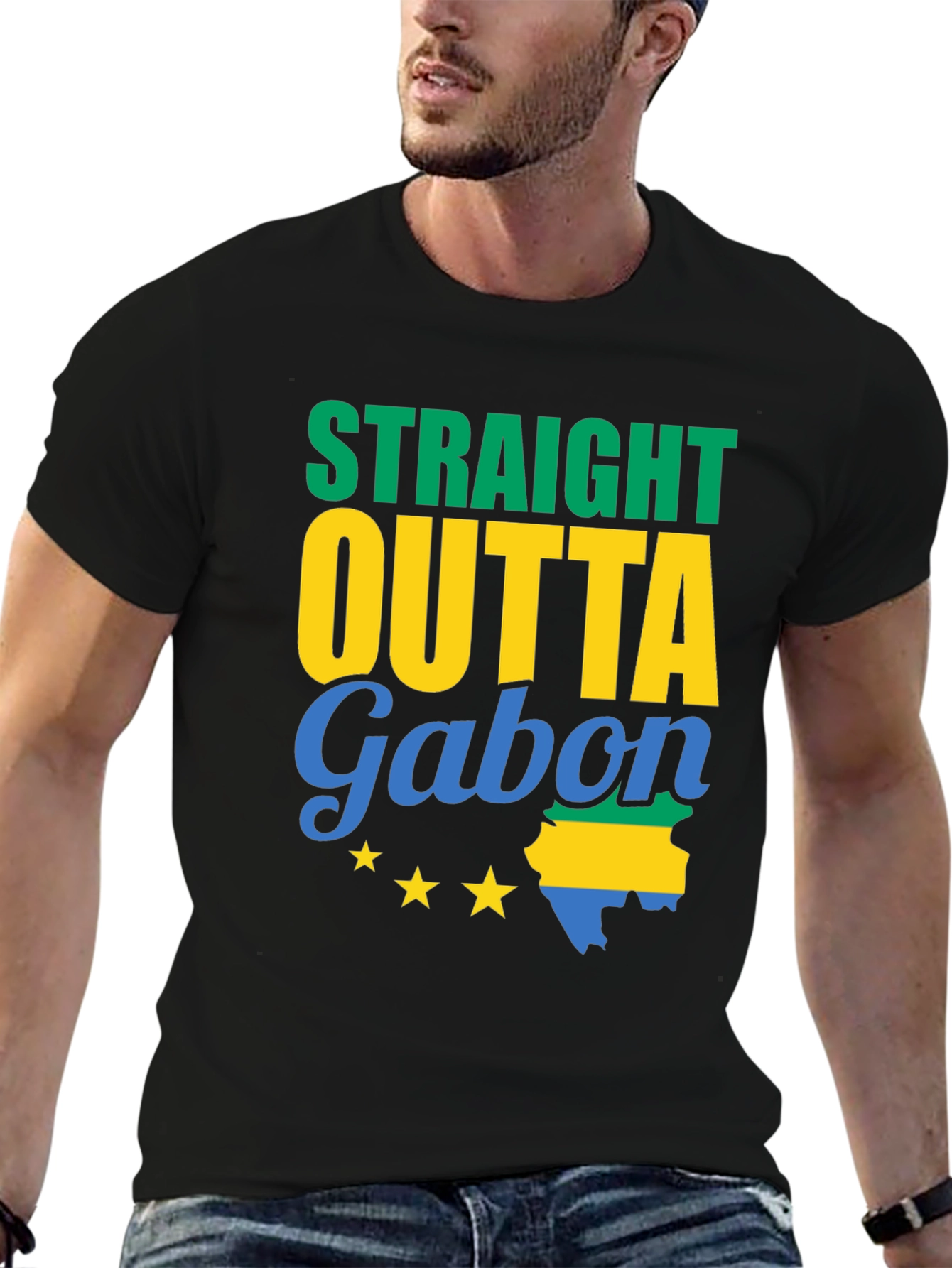 Straight Outta Gabon T-Shirt