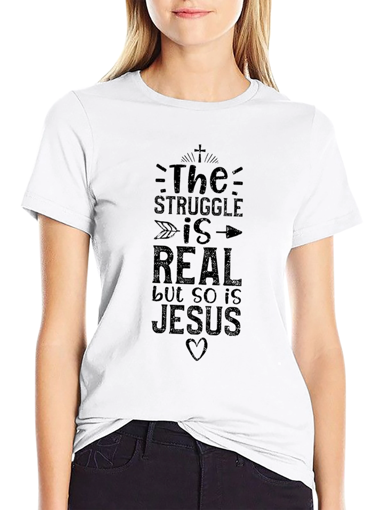 The Struggle Is Real Jesus T-Shirt