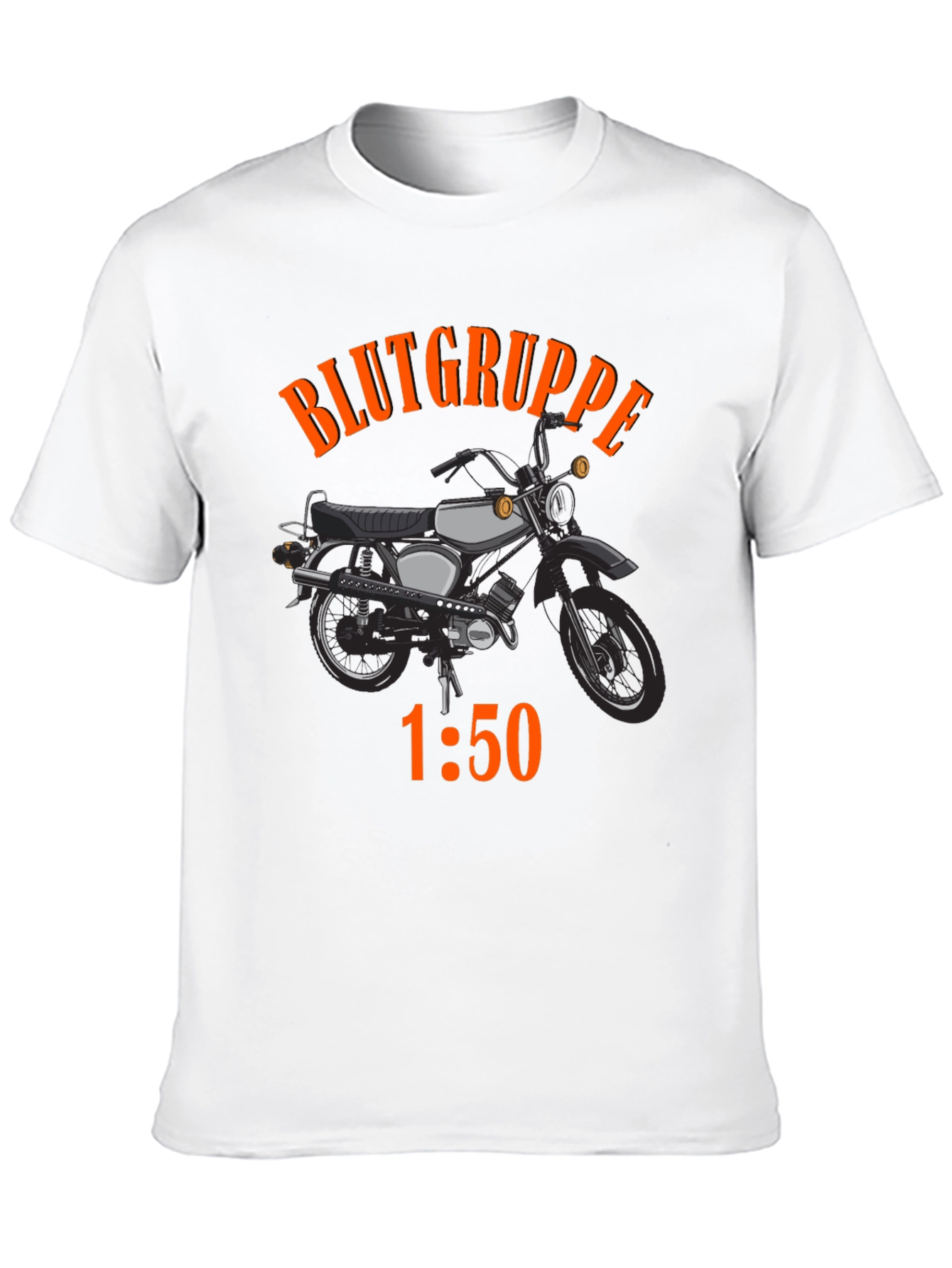 Blutgruppe 1:50 Motorcycle Graphic T-Shirt