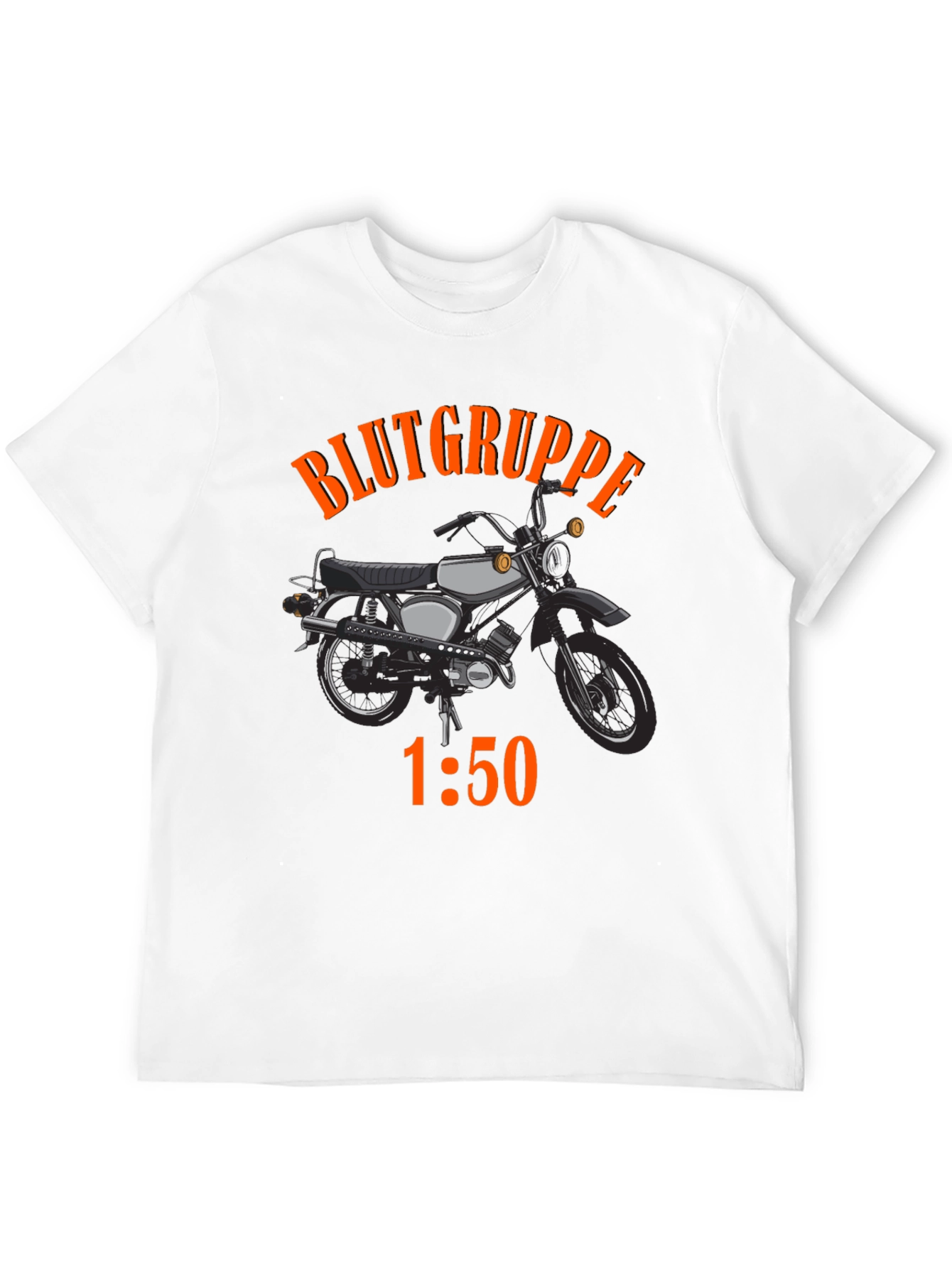 Blutgruppe 1:50 Motorcycle Graphic T-Shirt