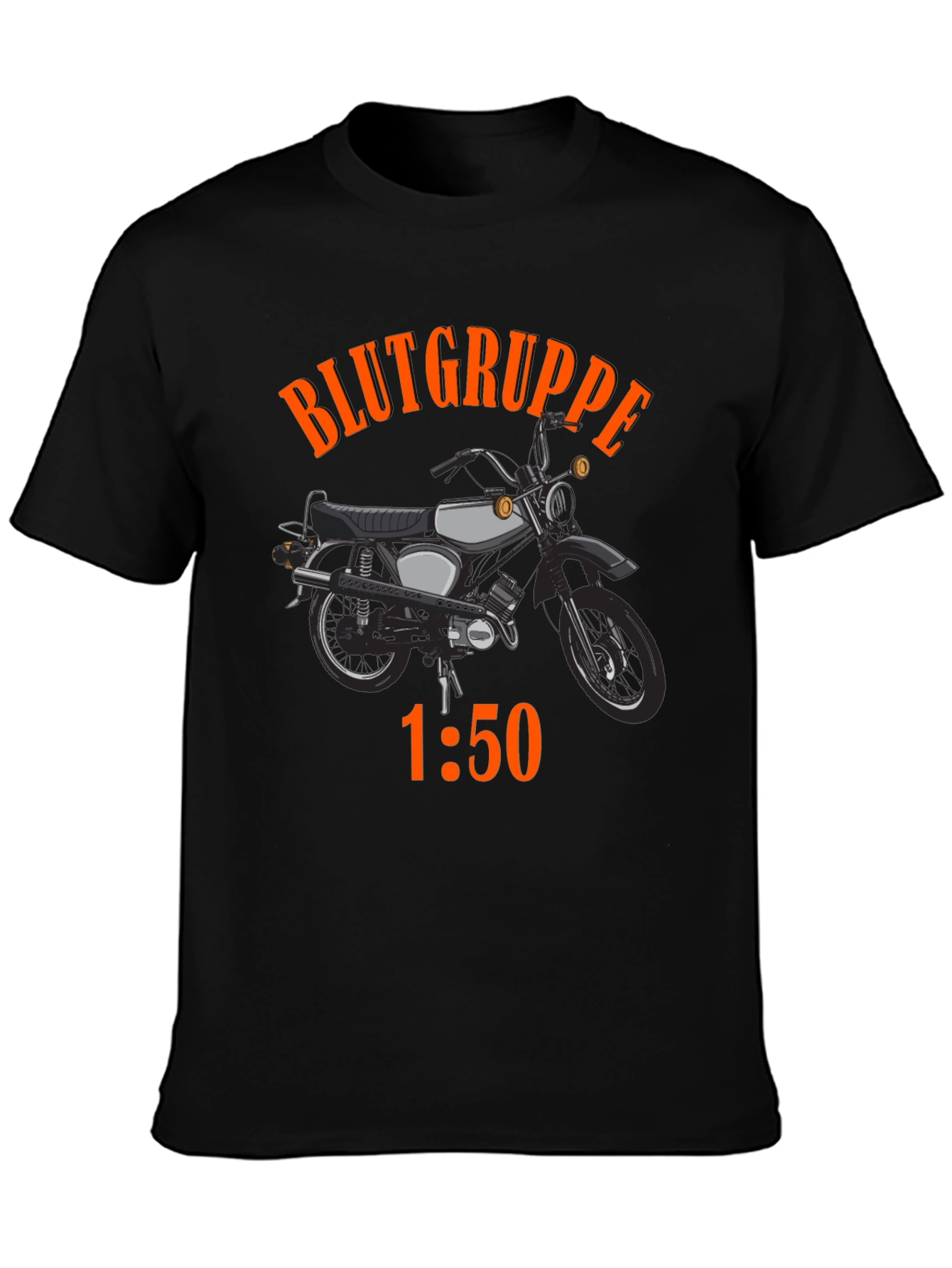Blutgruppe 1:50 Motorcycle Graphic T-Shirt