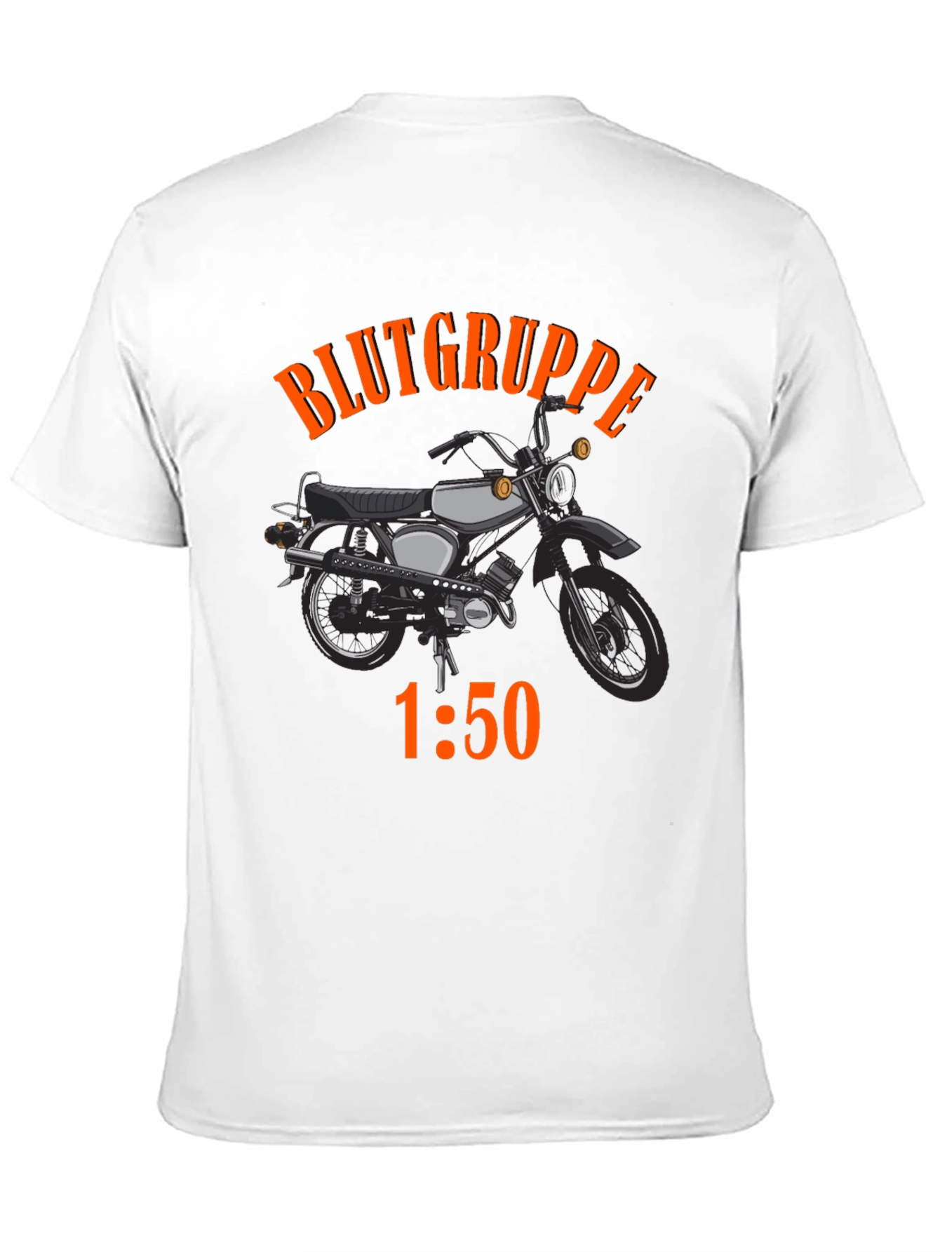 Blutgruppe 1:50 Motorcycle Graphic T-Shirt