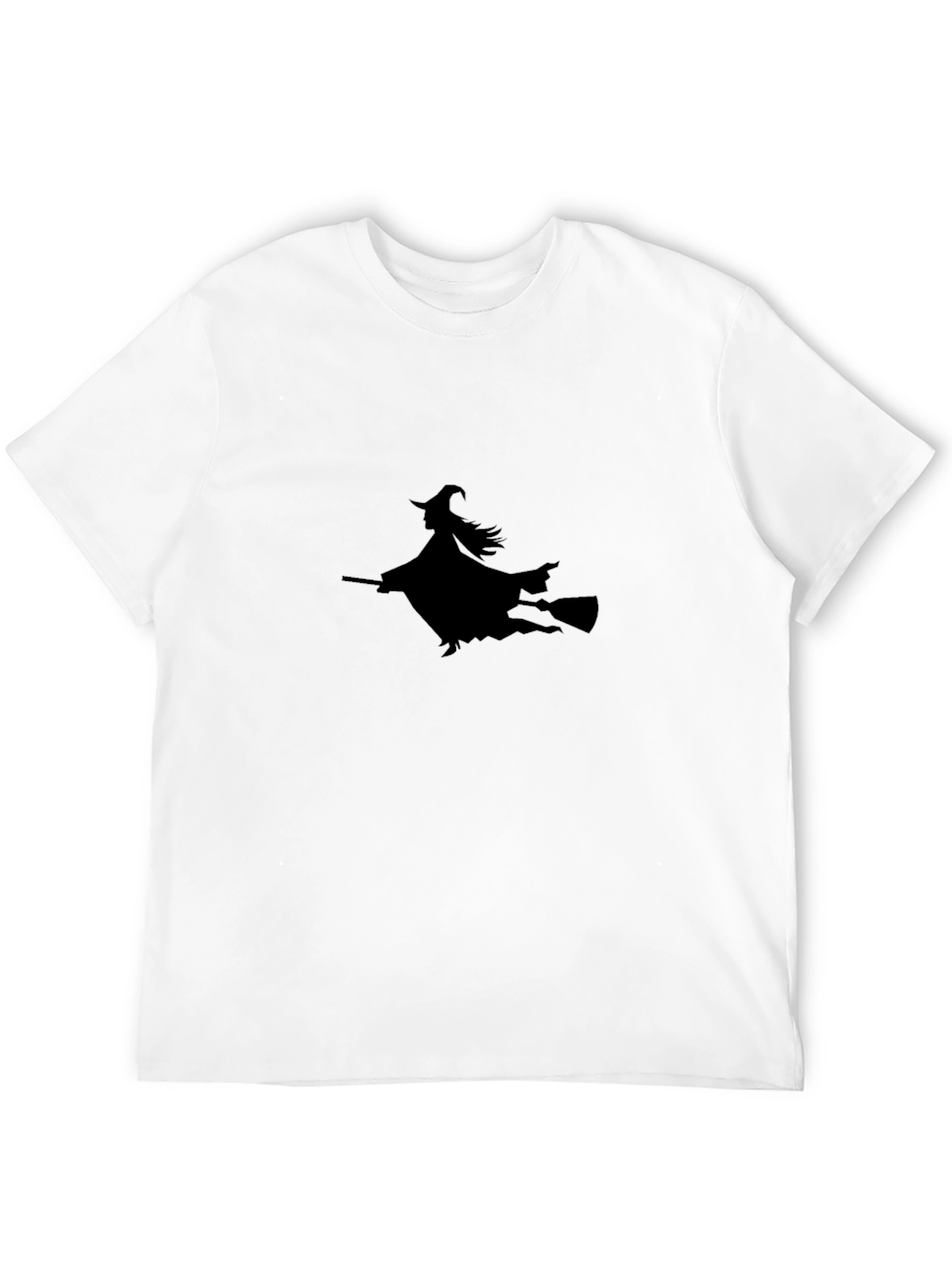 Witch Silhouette Black T-Shirt