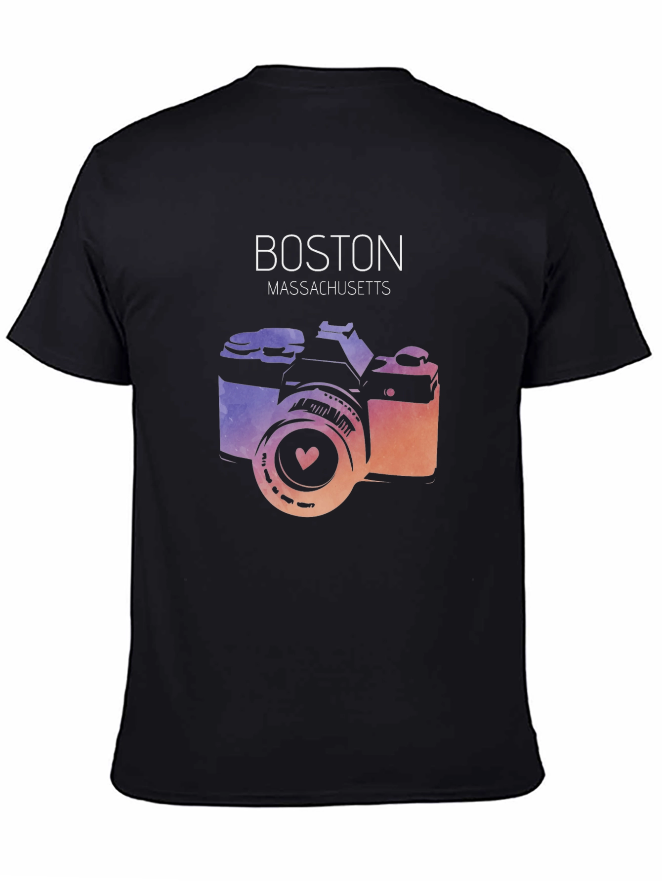 Boston Camera Graphic Tee