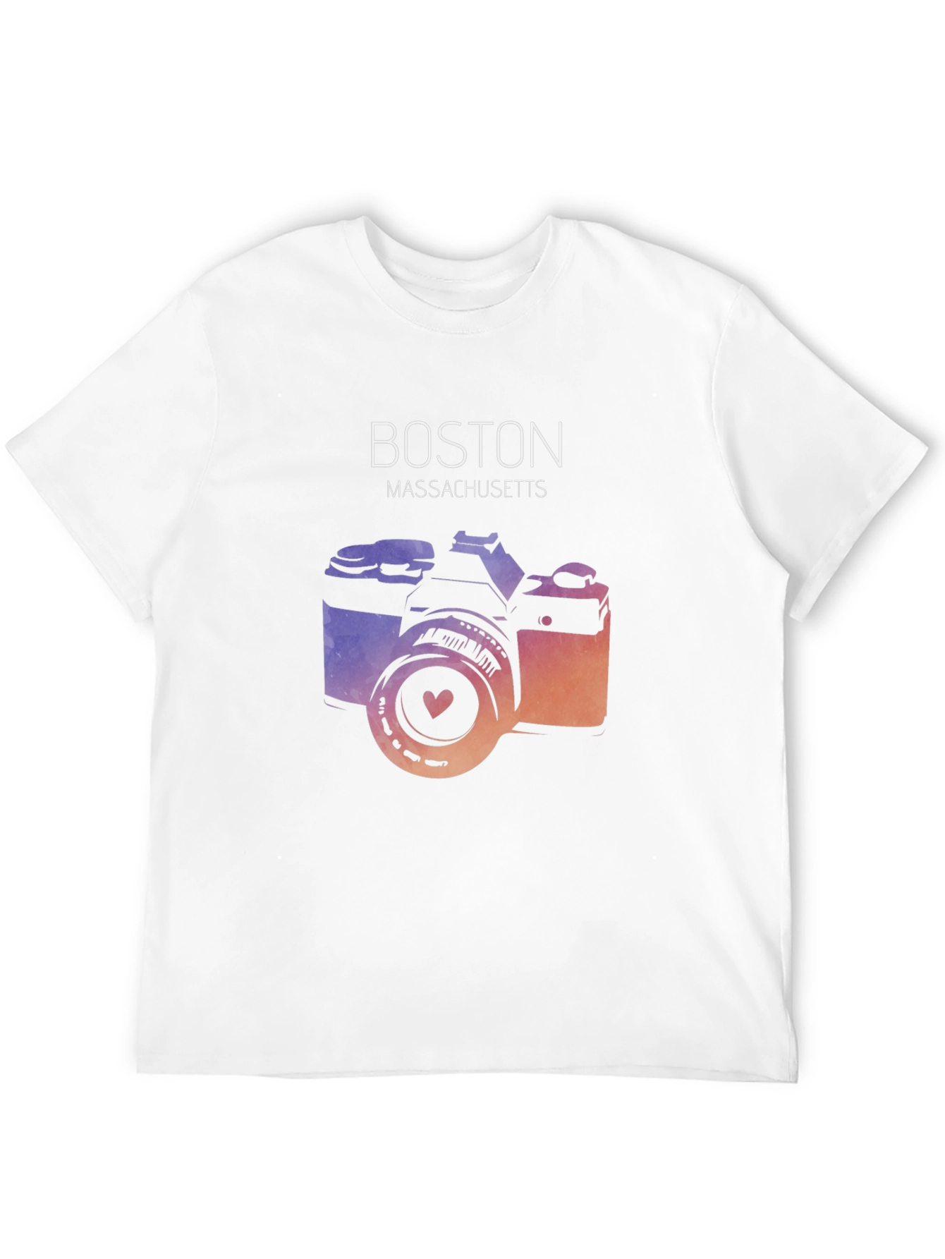 Boston Camera Graphic Tee