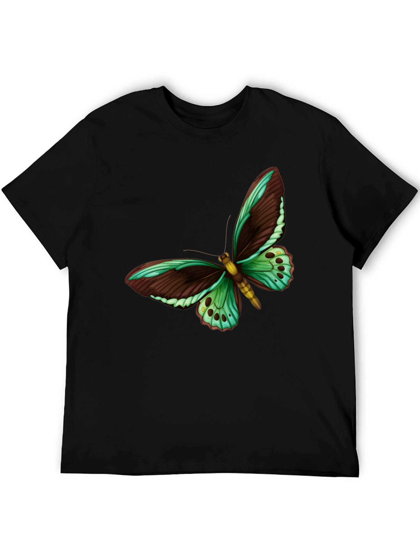 Butterfly Graphic Tee - Mens Short Sleeve T-Shirt