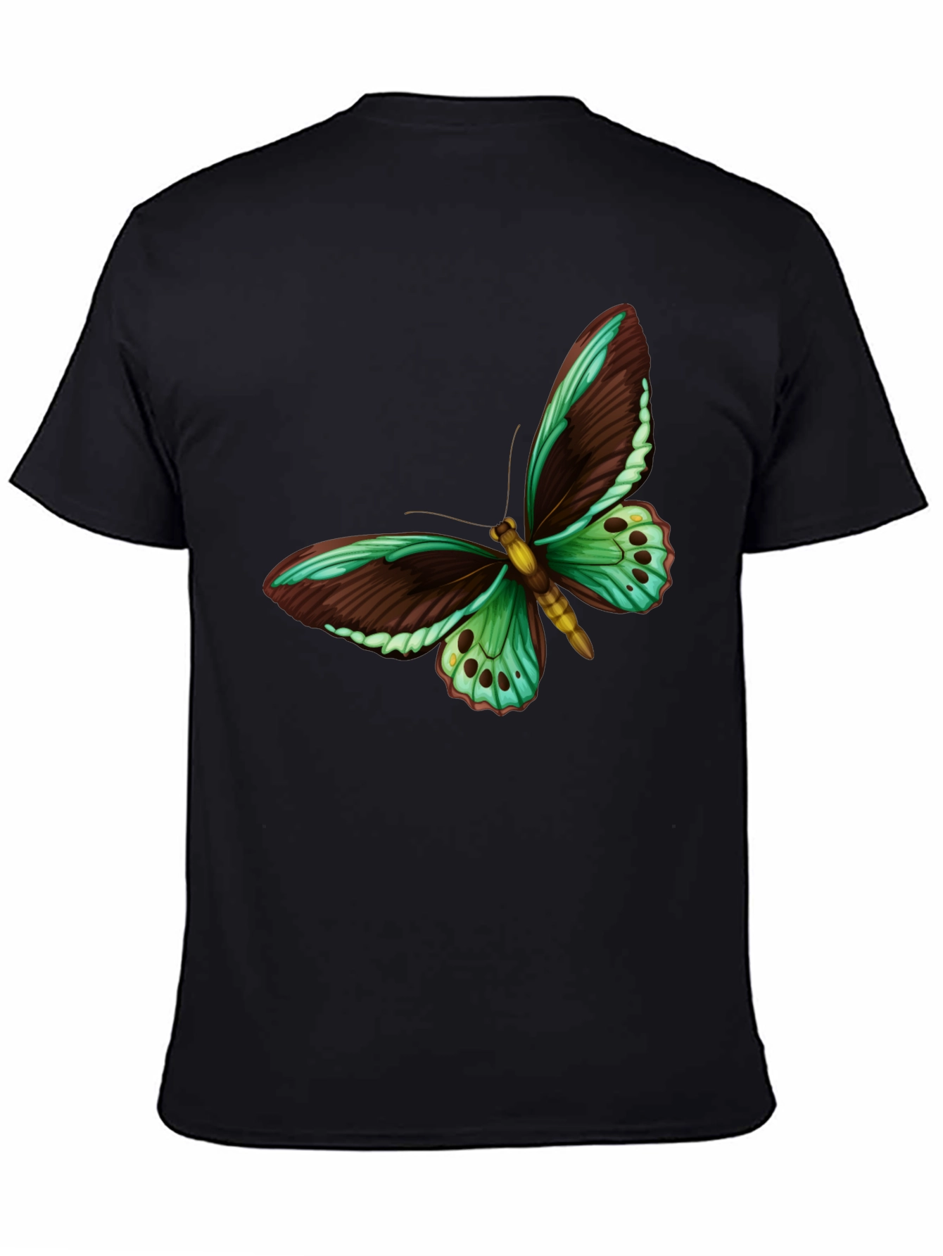 Butterfly Graphic Tee - Mens Short Sleeve T-Shirt